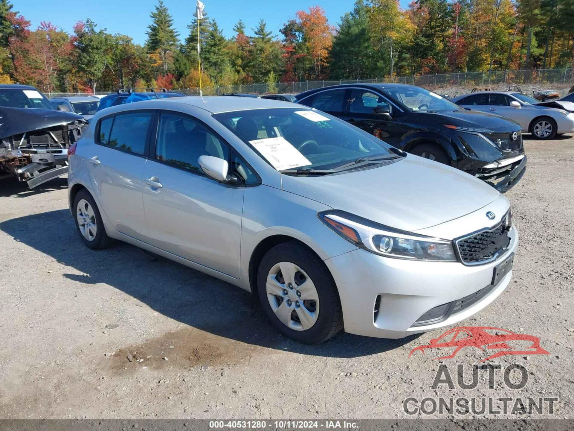 KIA FORTE 2018 - KNAFK5A86J5773434