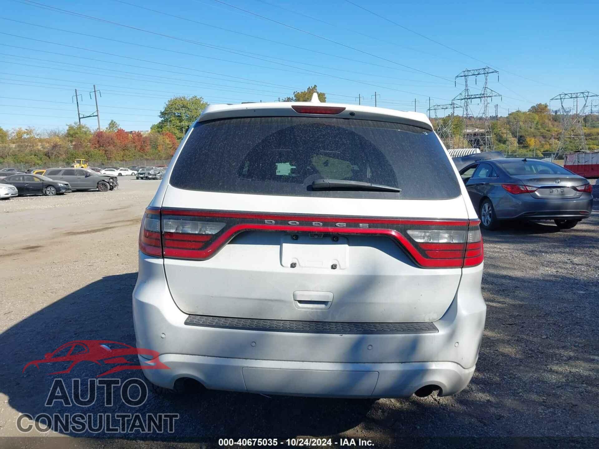 DODGE DURANGO 2017 - 1C4RDJDG9HC600938