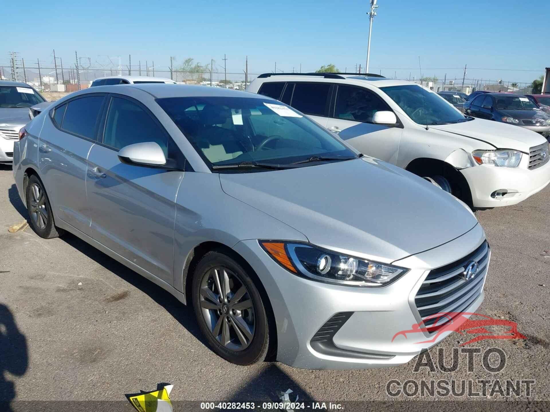 HYUNDAI ELANTRA 2017 - 5NPD84LFXHH062957