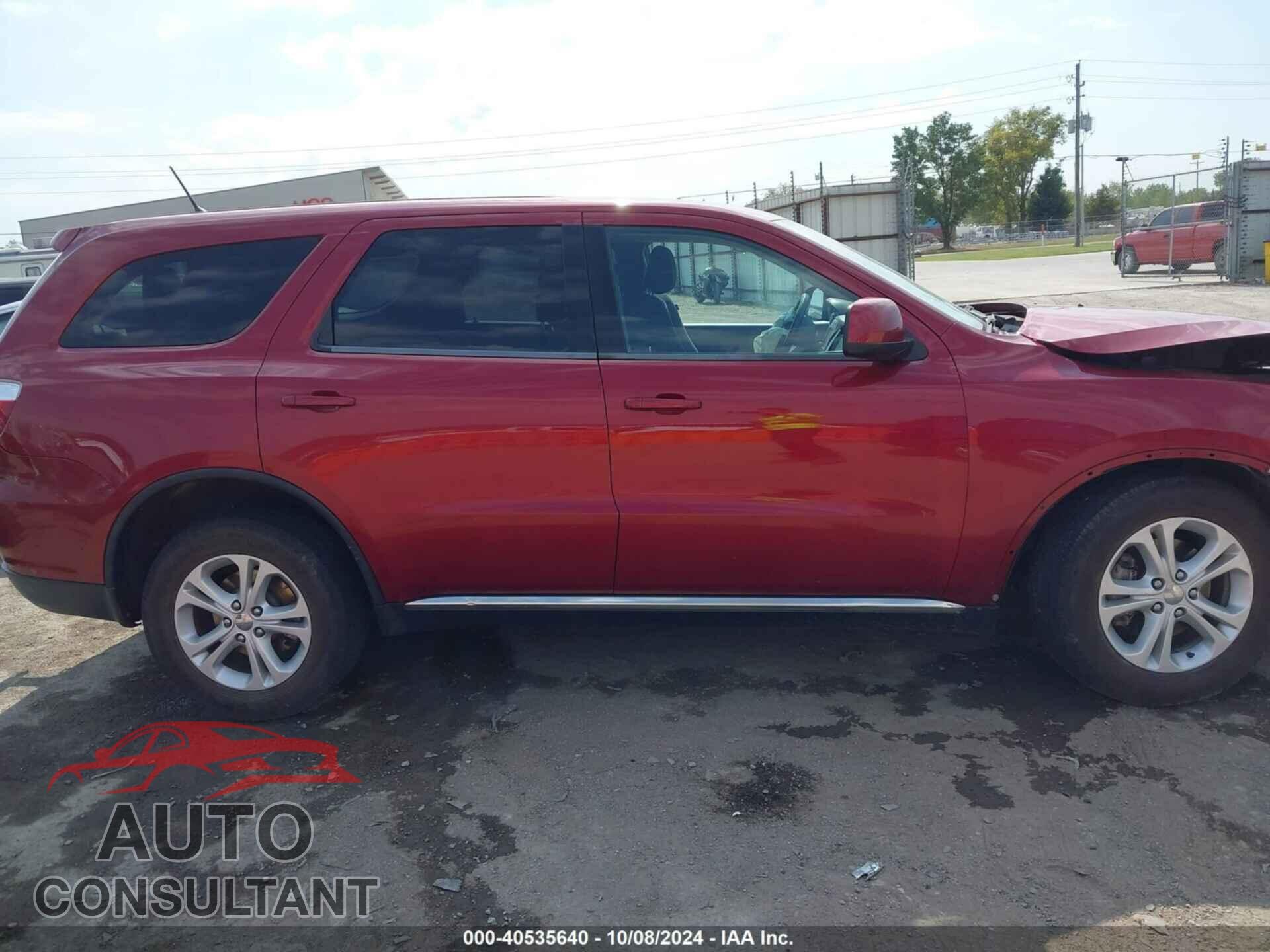 DODGE DURANGO 2013 - 1C4RDJAG8DC527687