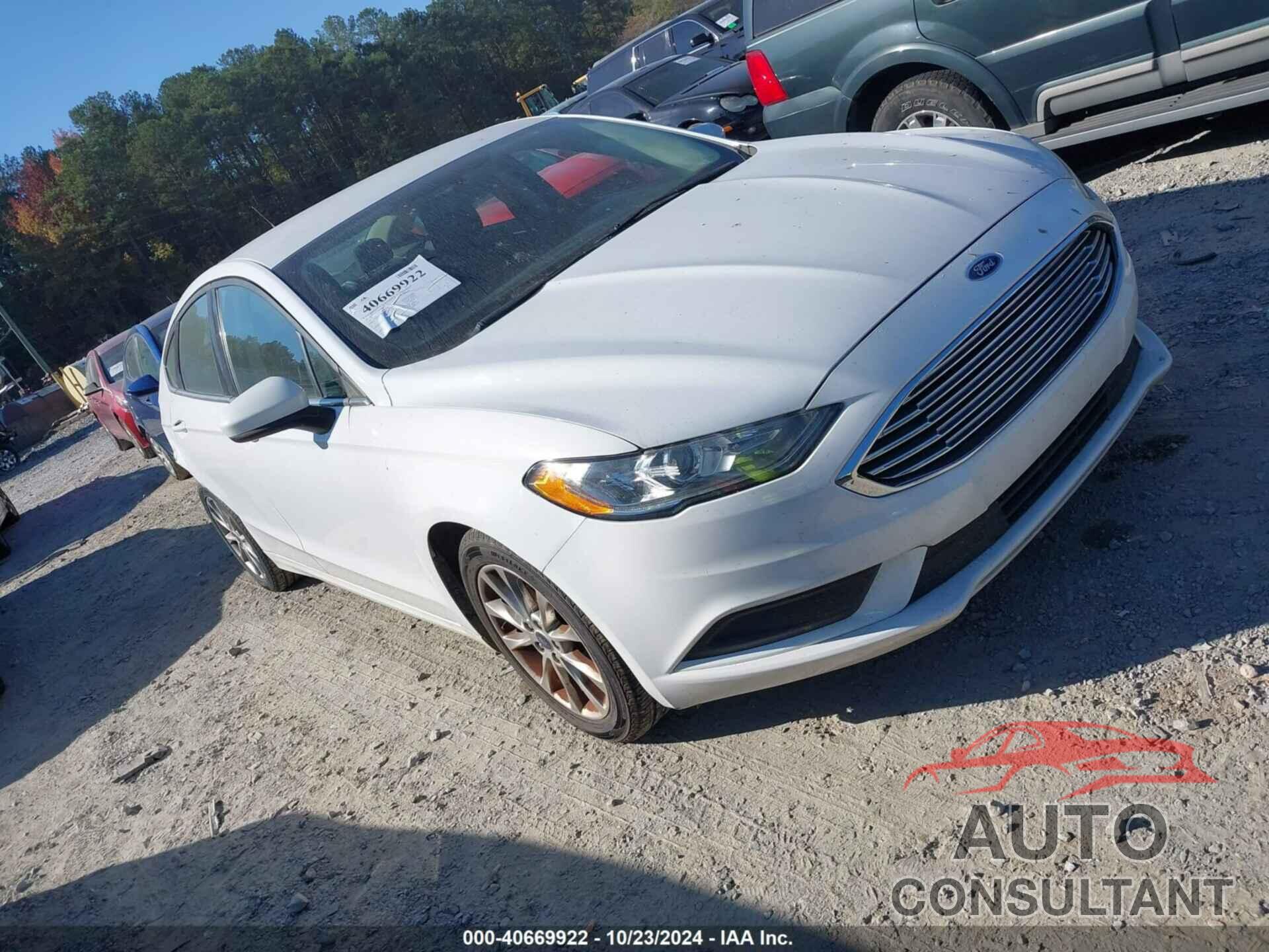 FORD FUSION 2017 - 3FA6P0HD8HR314199