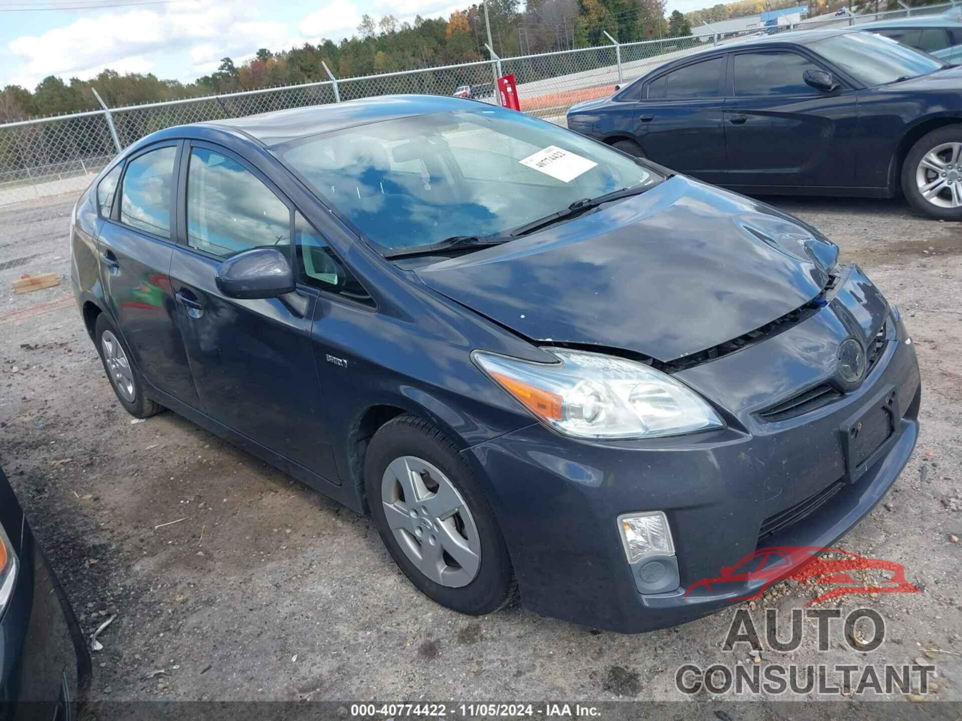 TOYOTA PRIUS 2011 - JTDKN3DU9B0260442