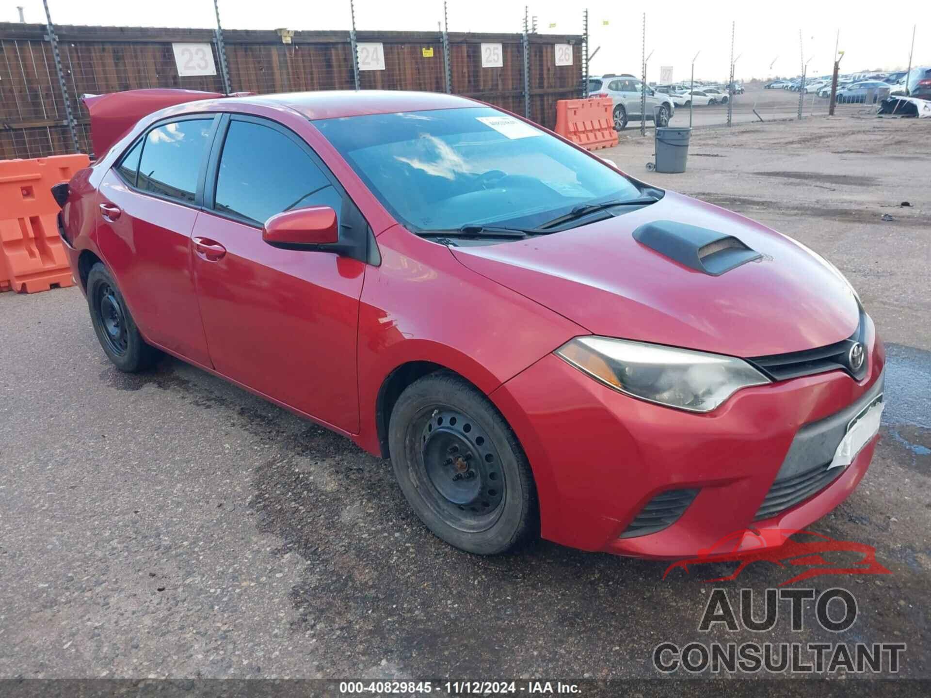 TOYOTA COROLLA 2016 - 2T1BURHE9GC636434