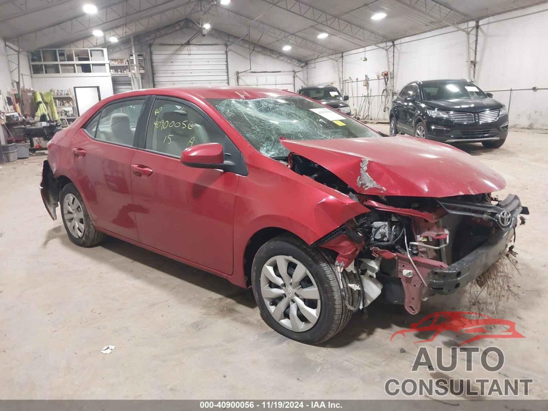 TOYOTA COROLLA 2015 - 5YFBURHE8FP231695