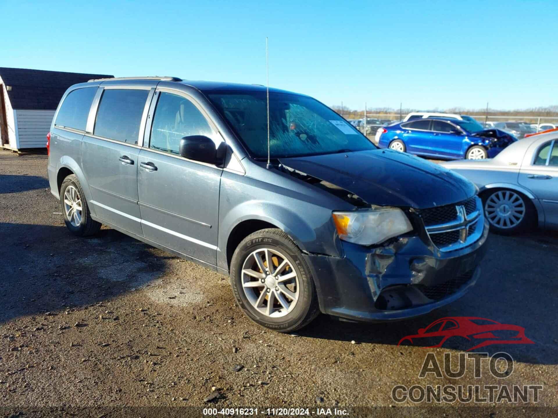 DODGE GRAND CARAVAN 2014 - 2C4RDGCG3ER153174