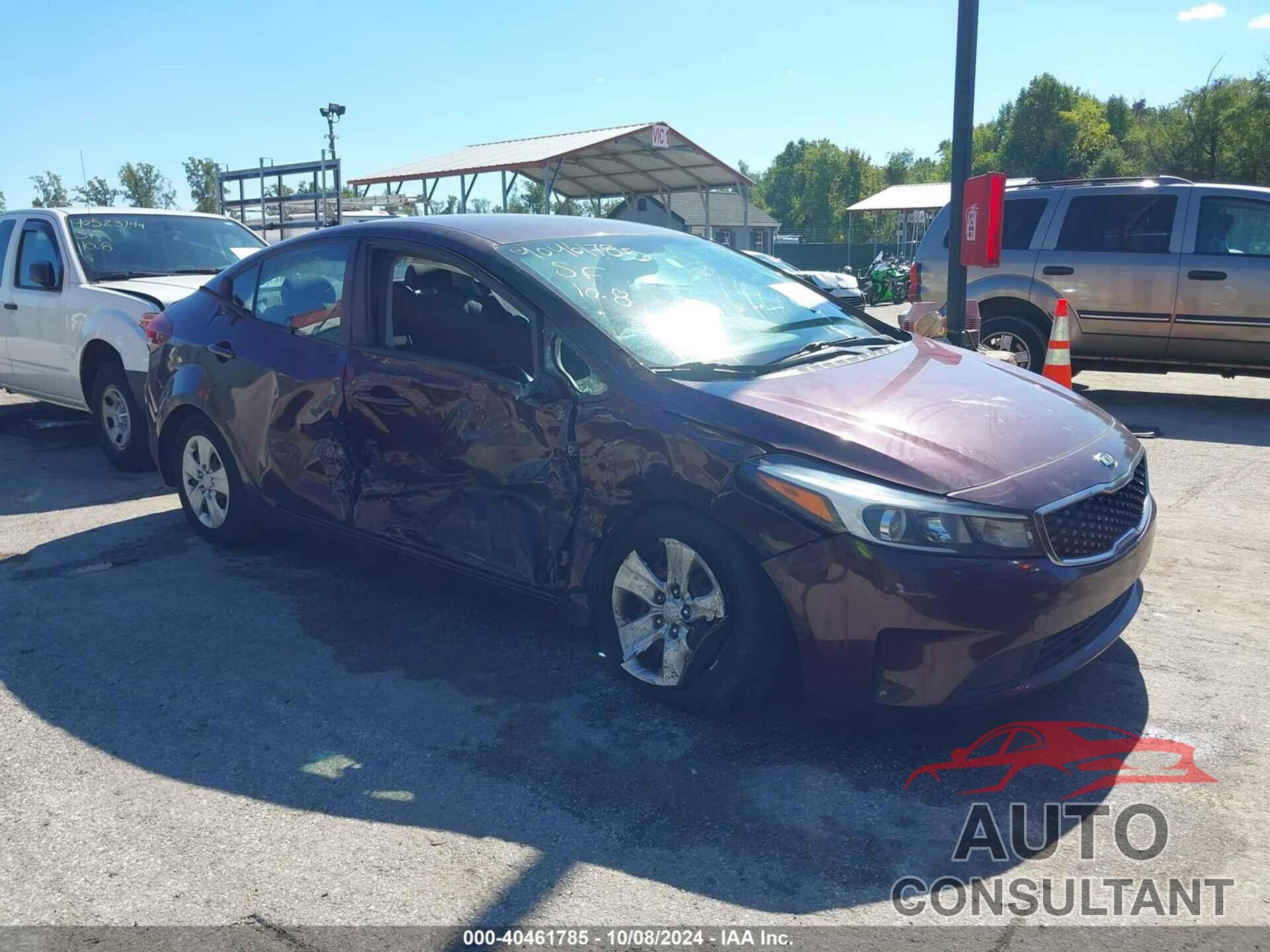 KIA FORTE 2017 - 3KPFL4A75HE120495