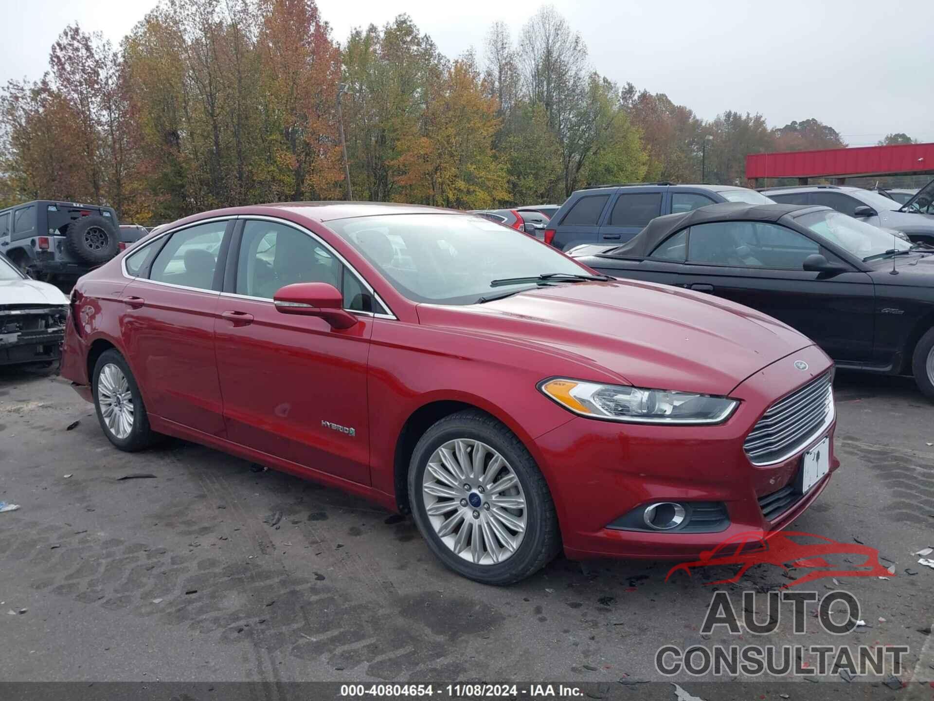 FORD FUSION HYBRID 2013 - 3FA6P0LU5DR319250