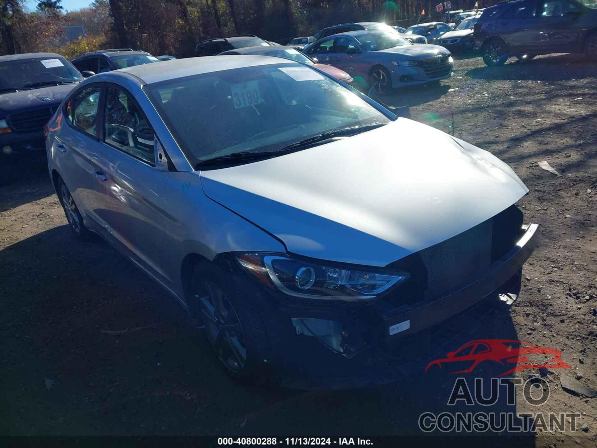 HYUNDAI ELANTRA 2018 - 5NPD84LF3JH396964