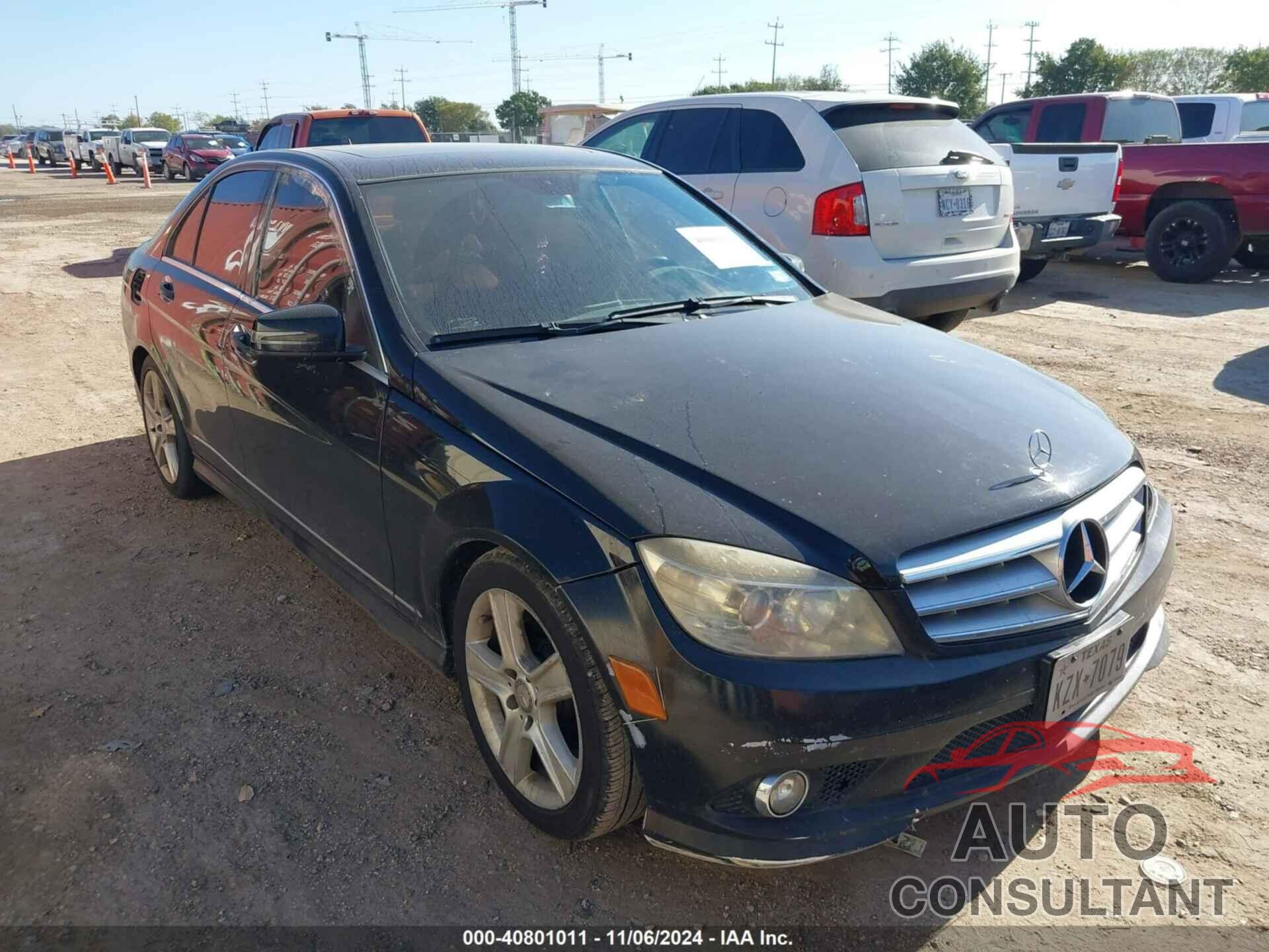 MERCEDES-BENZ C 300 2010 - WDDGF5EB3AF431246