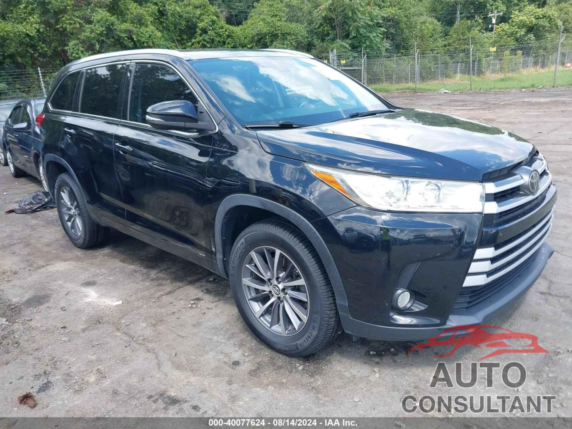 TOYOTA HIGHLANDER 2017 - 5TDKZRFHXHS509294