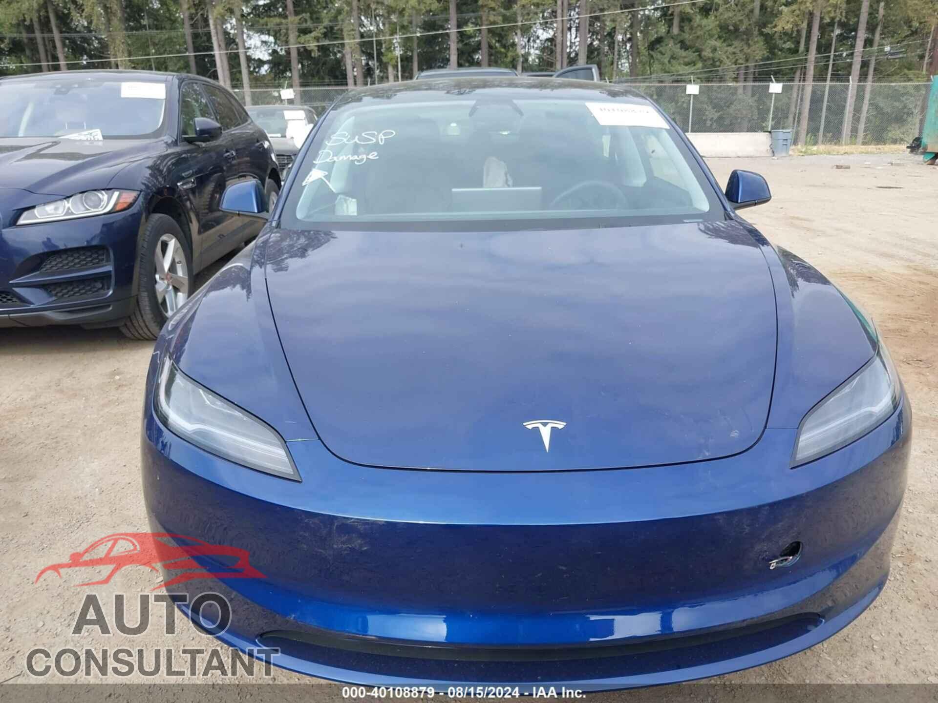 TESLA MODEL 3 2024 - 5YJ3E1EA7RF744733