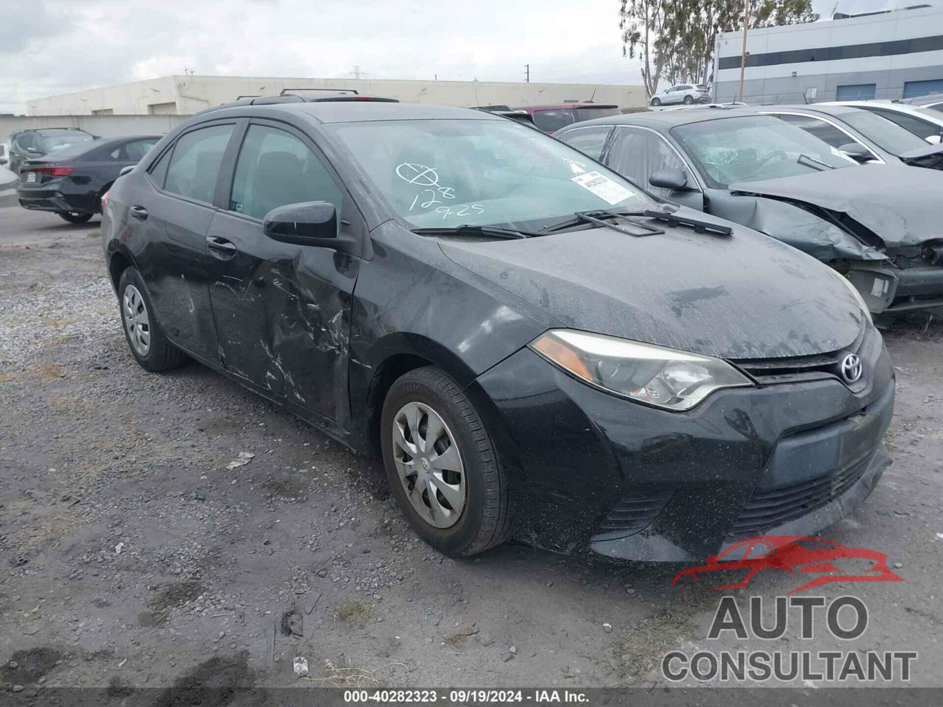 TOYOTA COROLLA 2016 - 5YFBURHE8GP397796