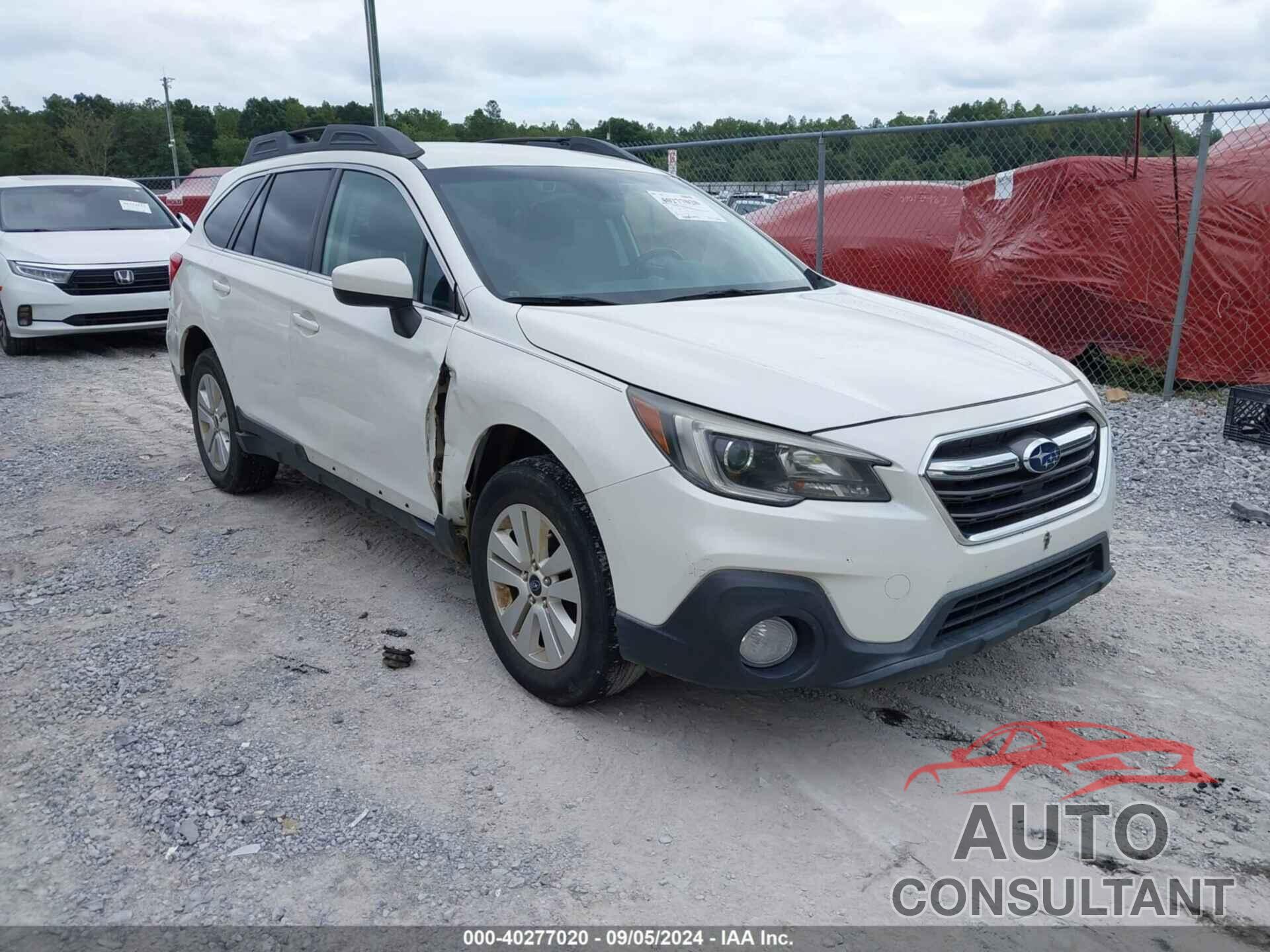 SUBARU OUTBACK 2019 - 4S4BSAFC6K3386608