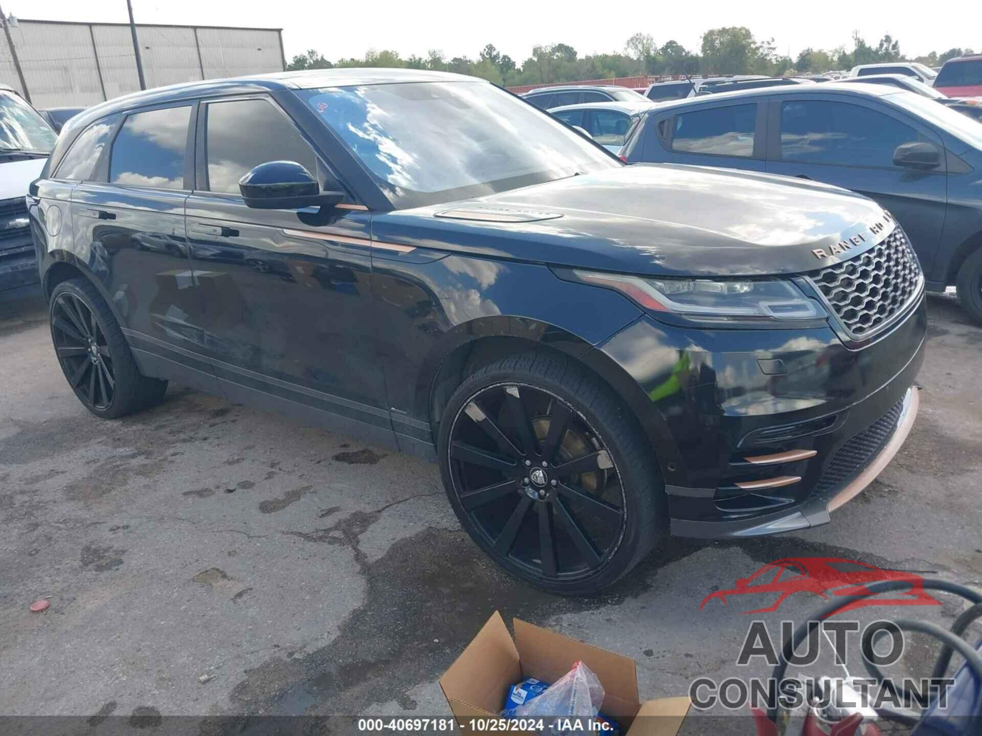 LAND ROVER RANGE ROVER VELAR 2018 - SALYL2RX2JA727912