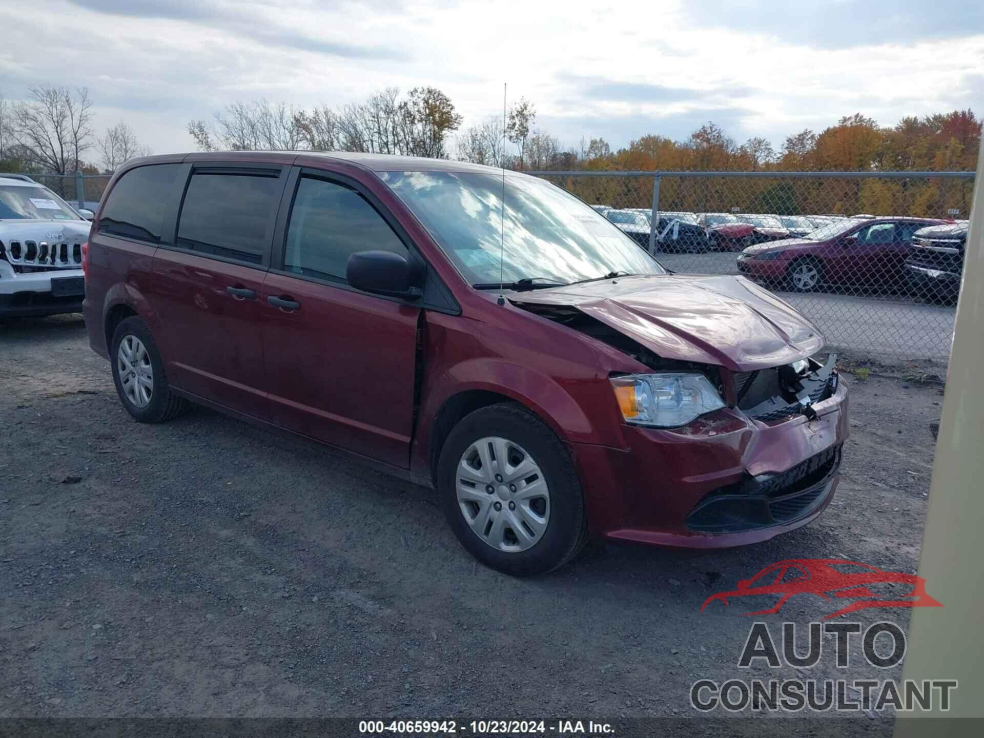 DODGE GRAND CARAVAN 2019 - 2C4RDGBG7KR672919
