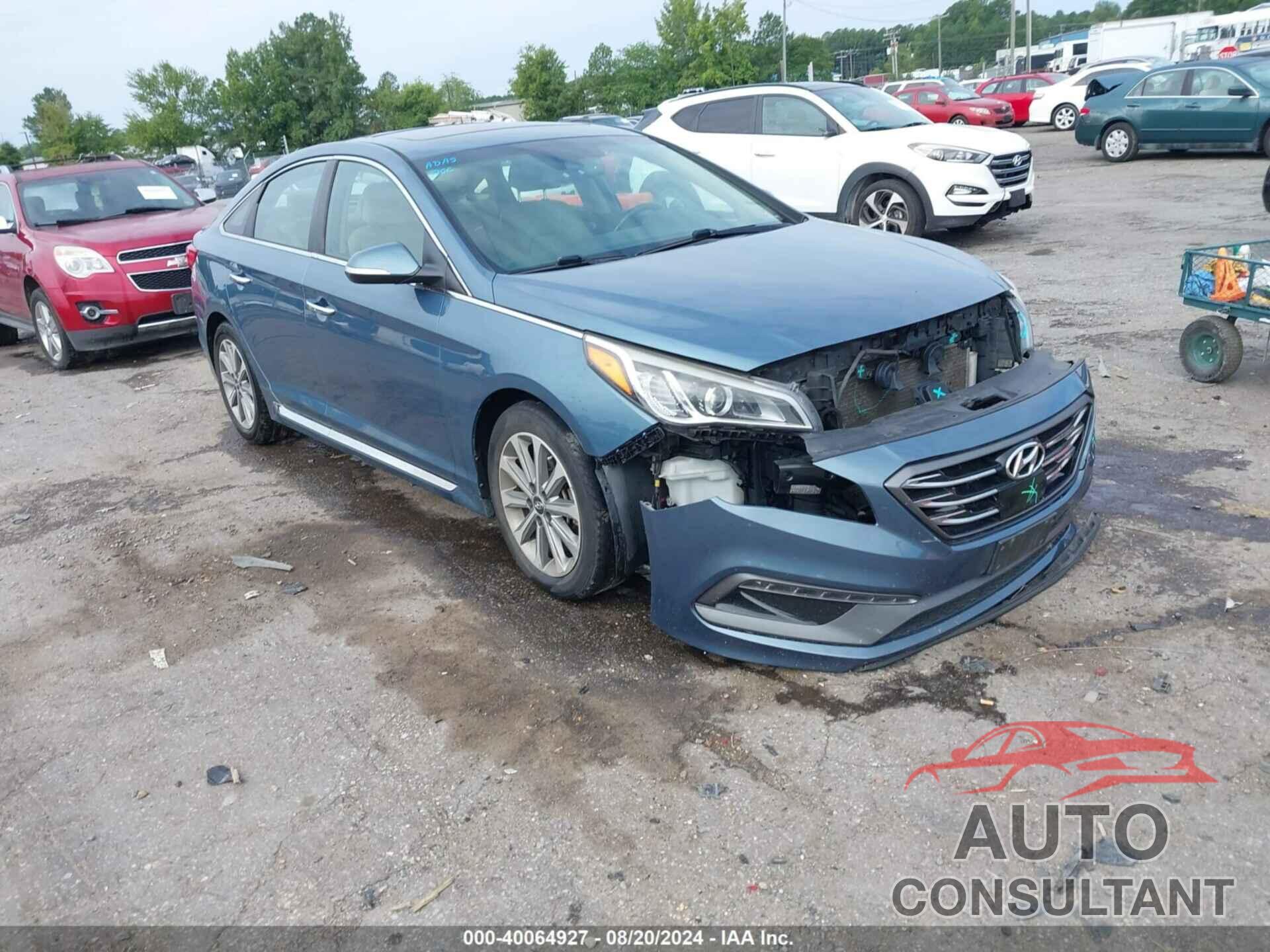 HYUNDAI SONATA 2017 - 5NPE34AF1HH490342