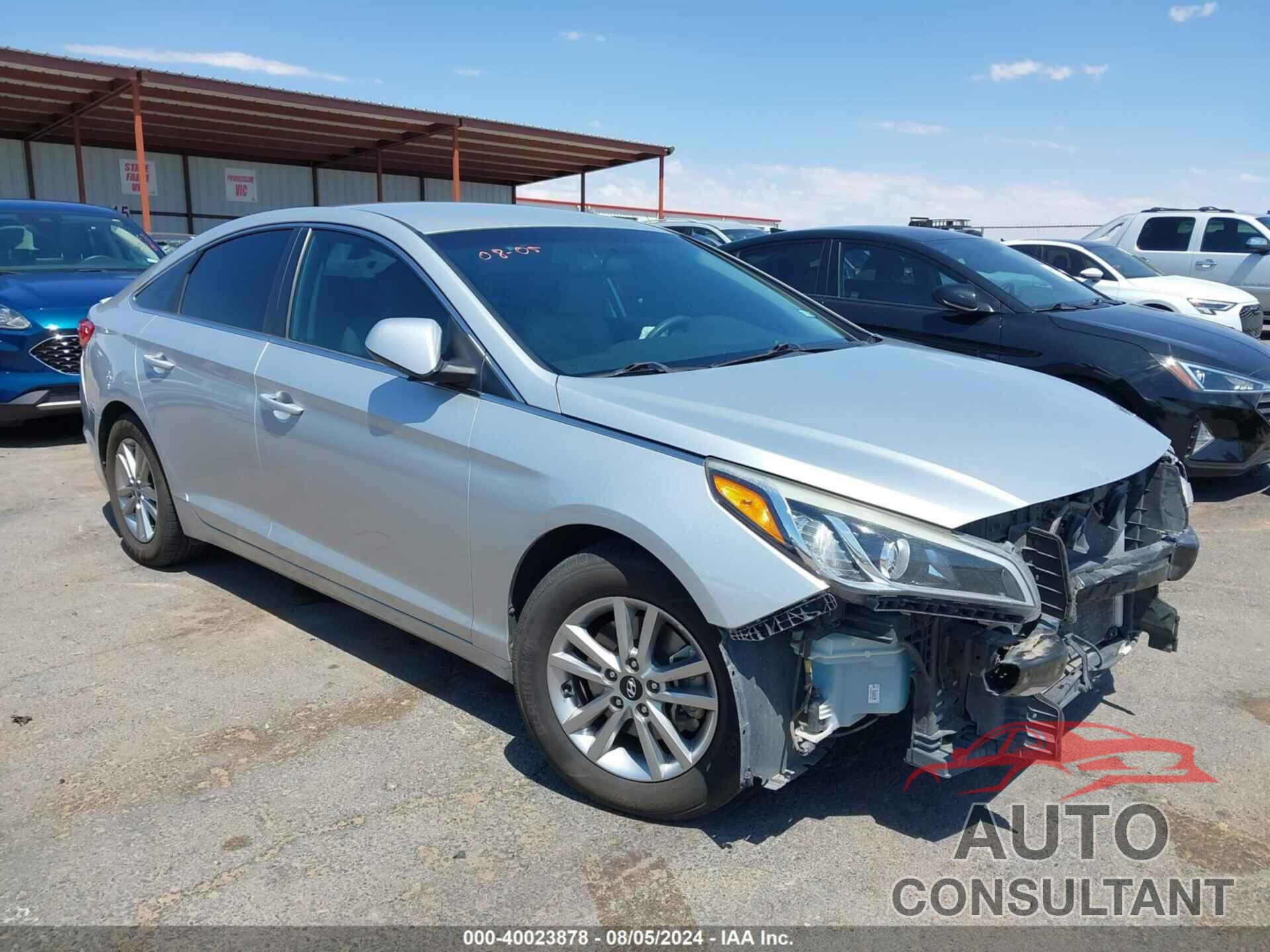 HYUNDAI SONATA 2016 - 5NPE24AF1GH396964