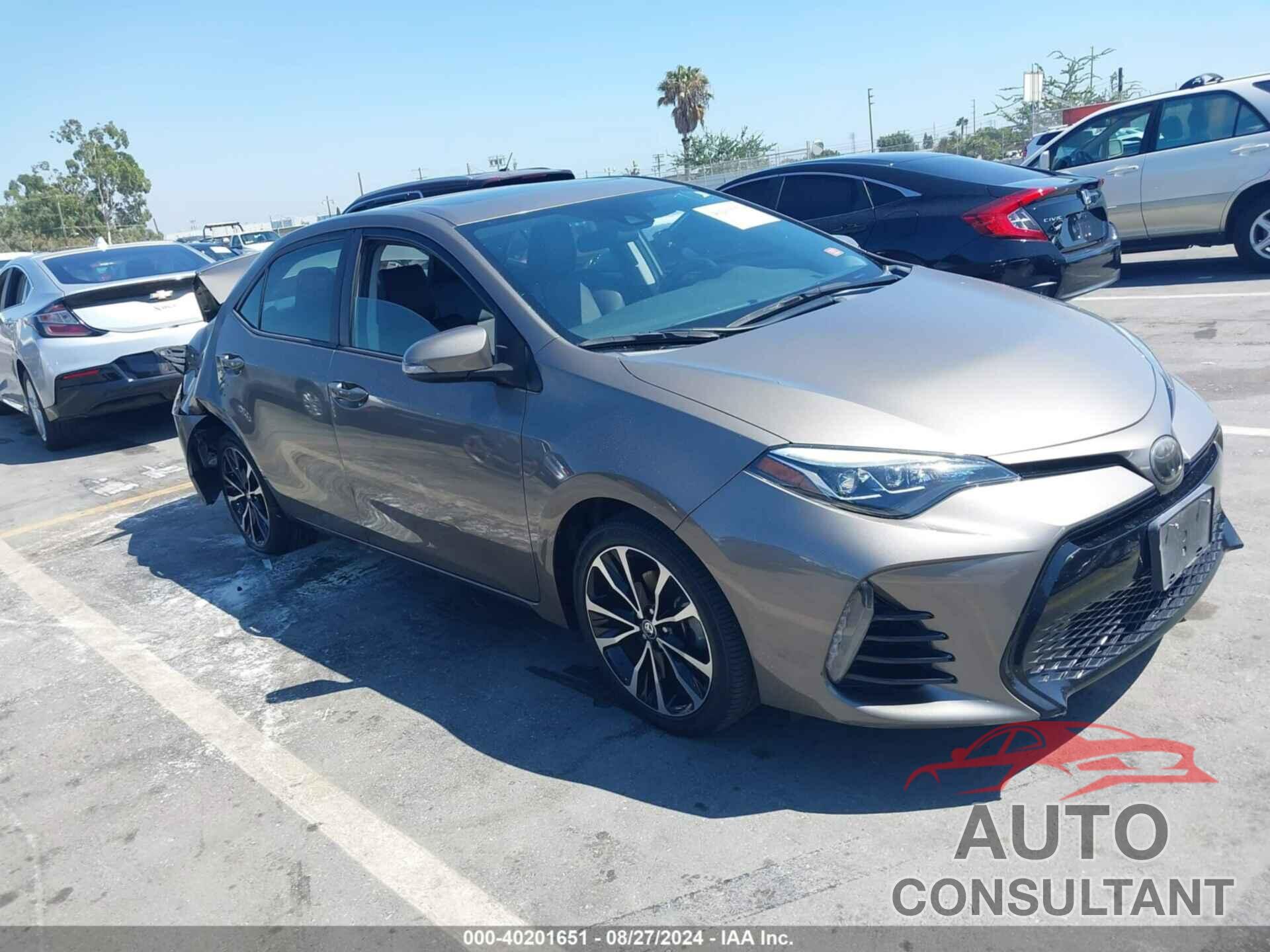 TOYOTA COROLLA 2017 - 5YFBURHEXHP594146