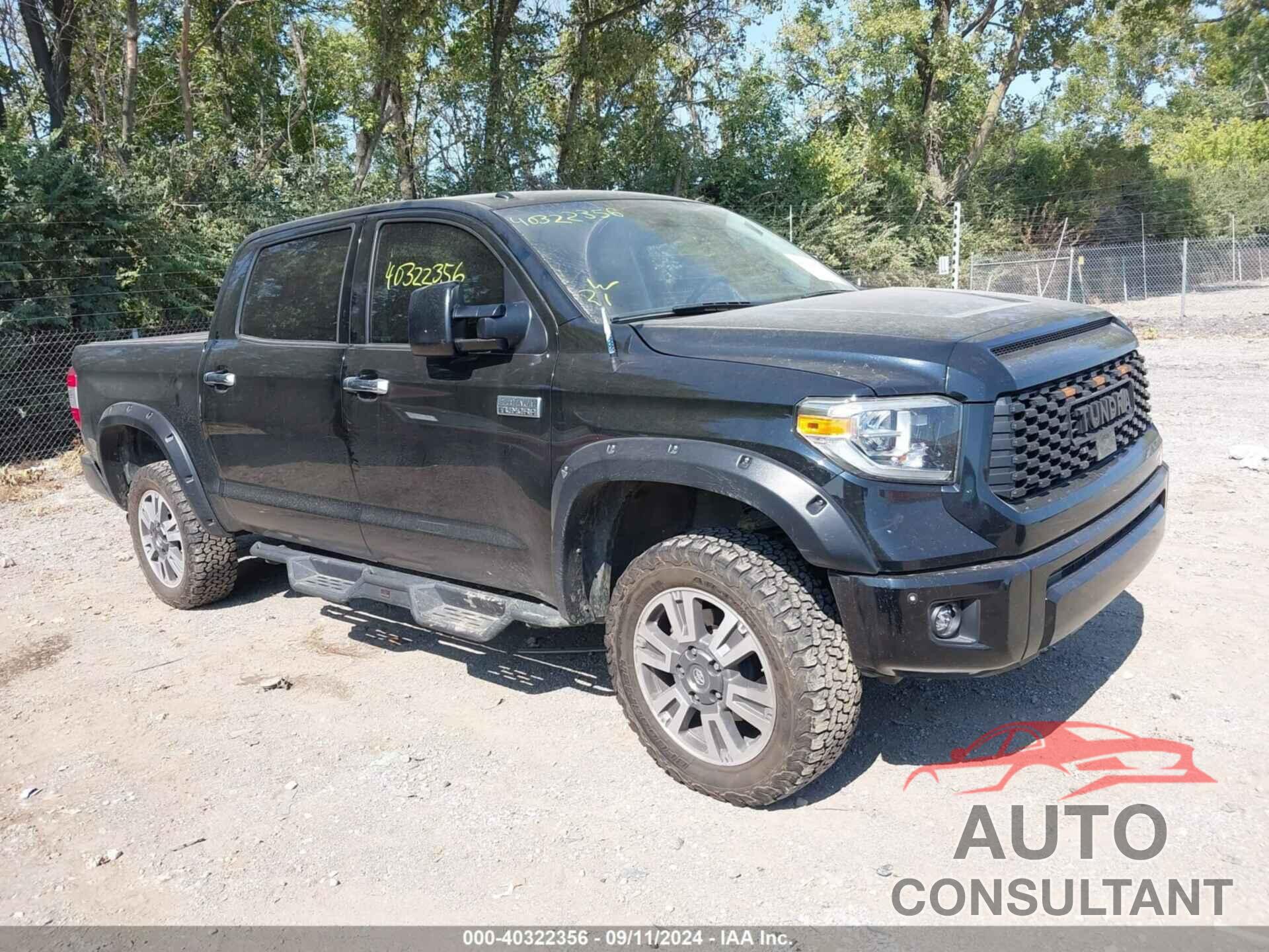 TOYOTA TUNDRA 2018 - 5TFAY5F12JX685086