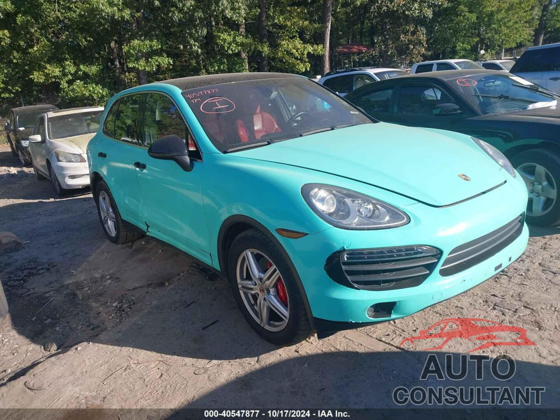 PORSCHE CAYENNE HYBRID 2014 - WP1AE2A27ELA50223