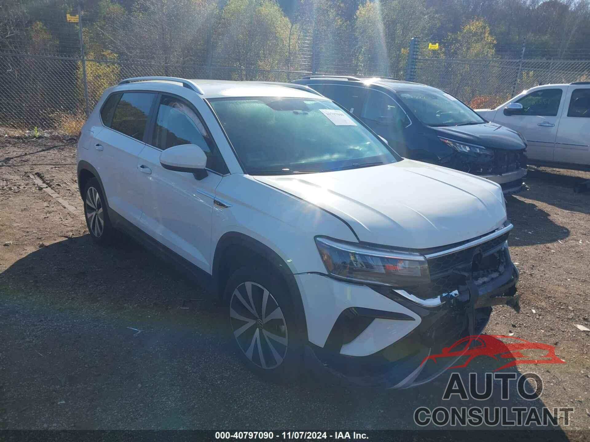 VOLKSWAGEN TAOS 2022 - 3VVRX7B22NM045361