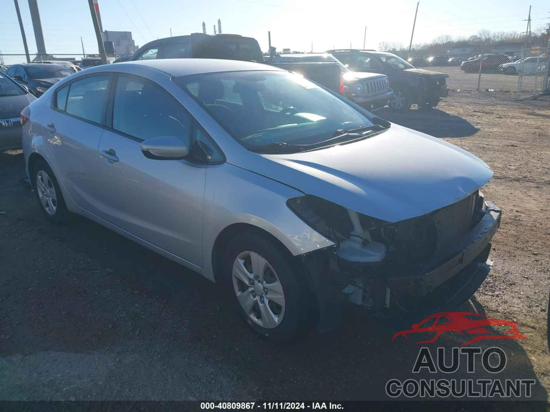 KIA FORTE 2017 - 3KPFK4A71HE070469