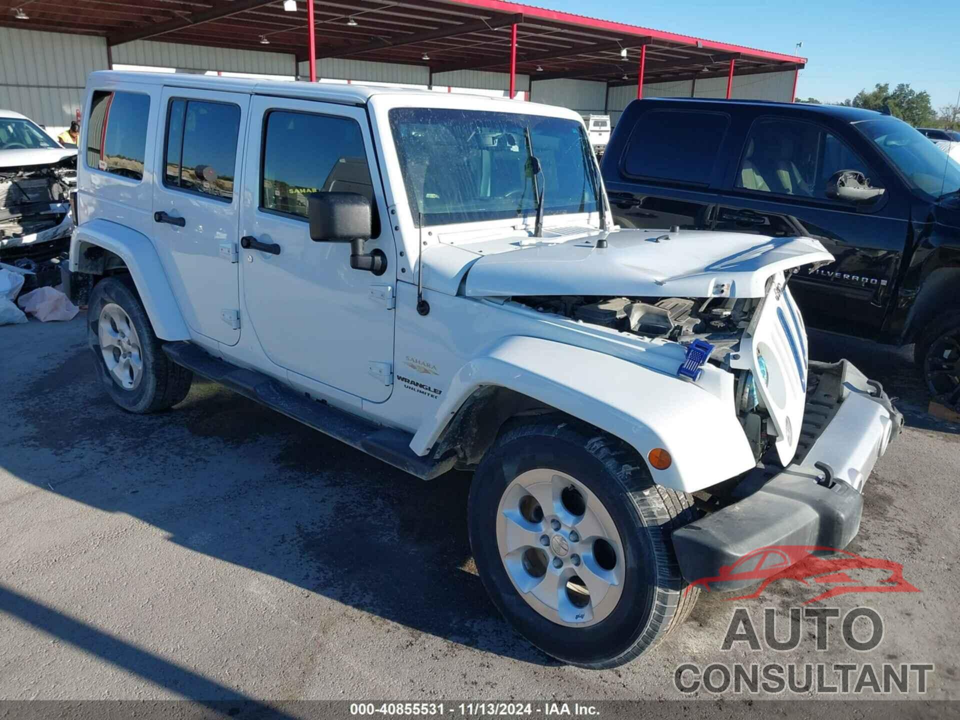 JEEP WRANGLER UNLIMITED 2014 - 1C4BJWEGXEL195786