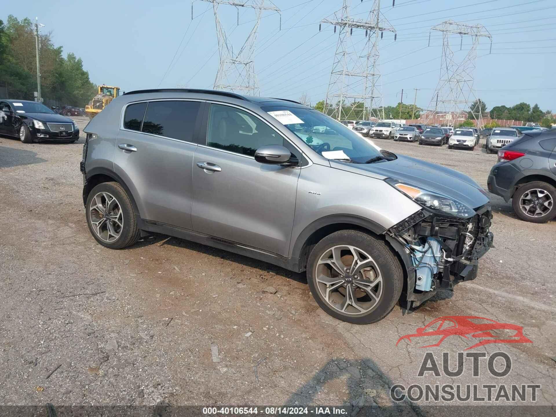 KIA SPORTAGE 2020 - KNDPRCA68L7833839