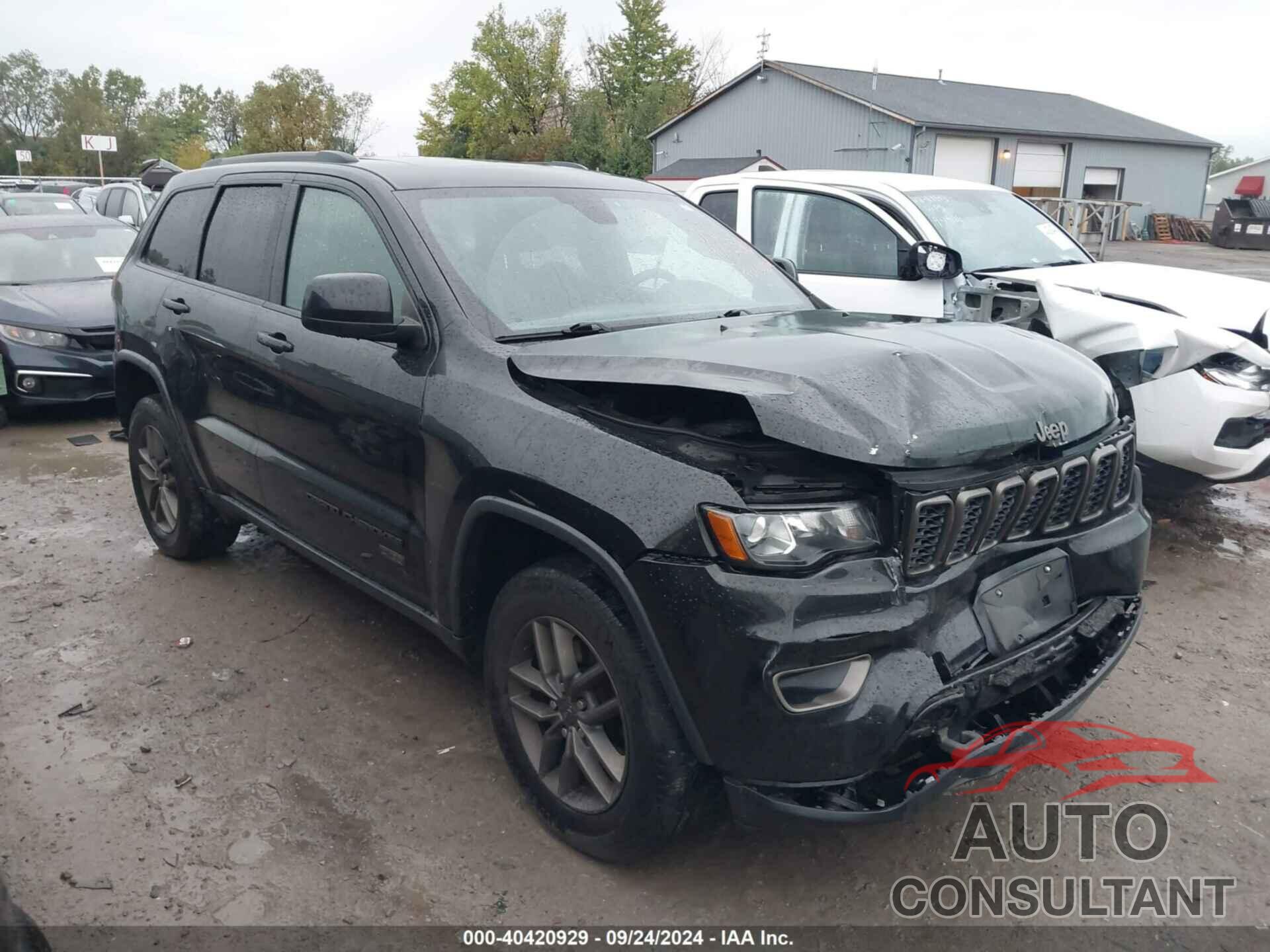 JEEP GRAND CHEROKEE 2016 - 1C4RJFAG1GC498589