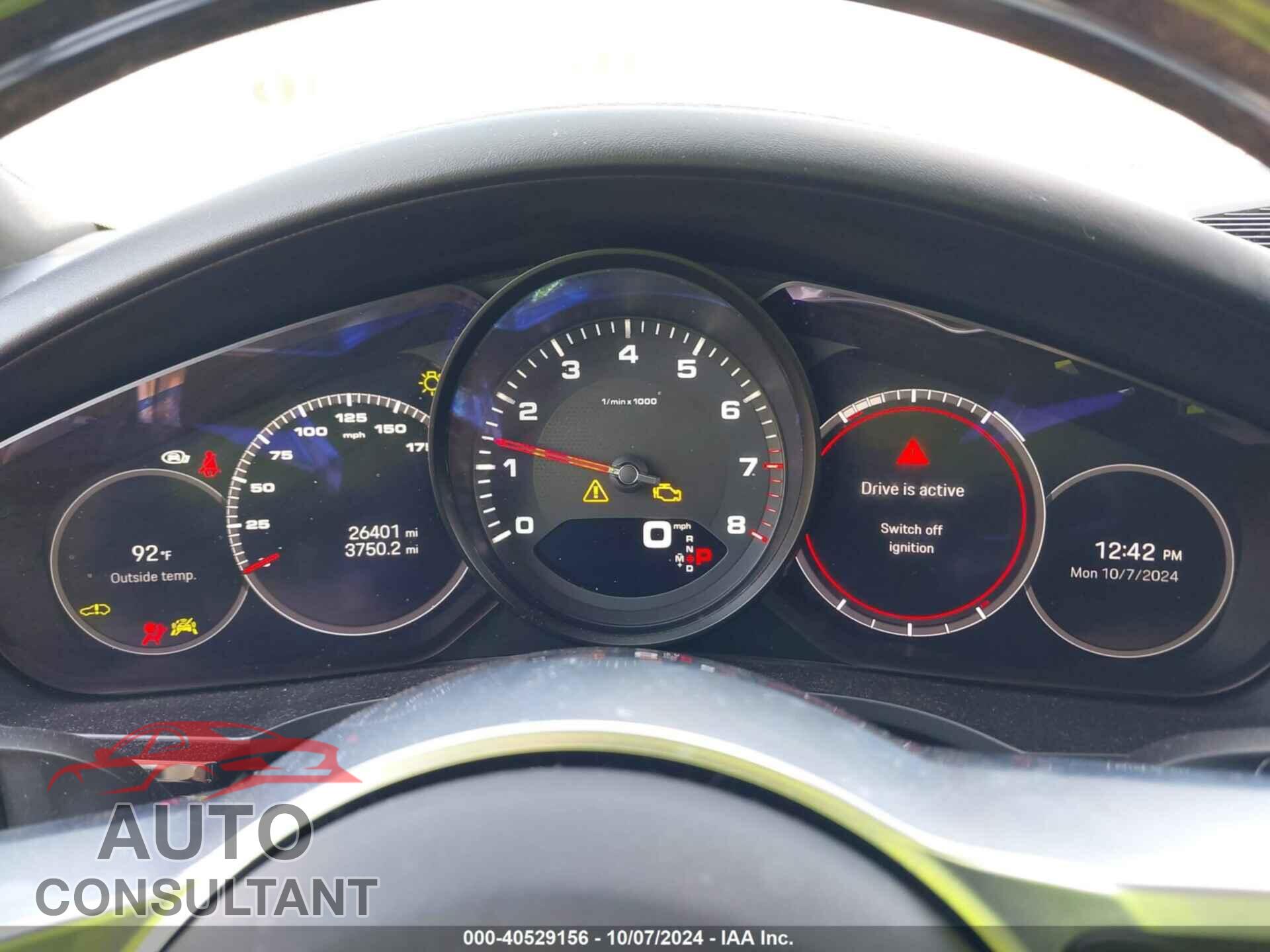 PORSCHE CAYENNE 2023 - WP1AA2AYXPDA05130