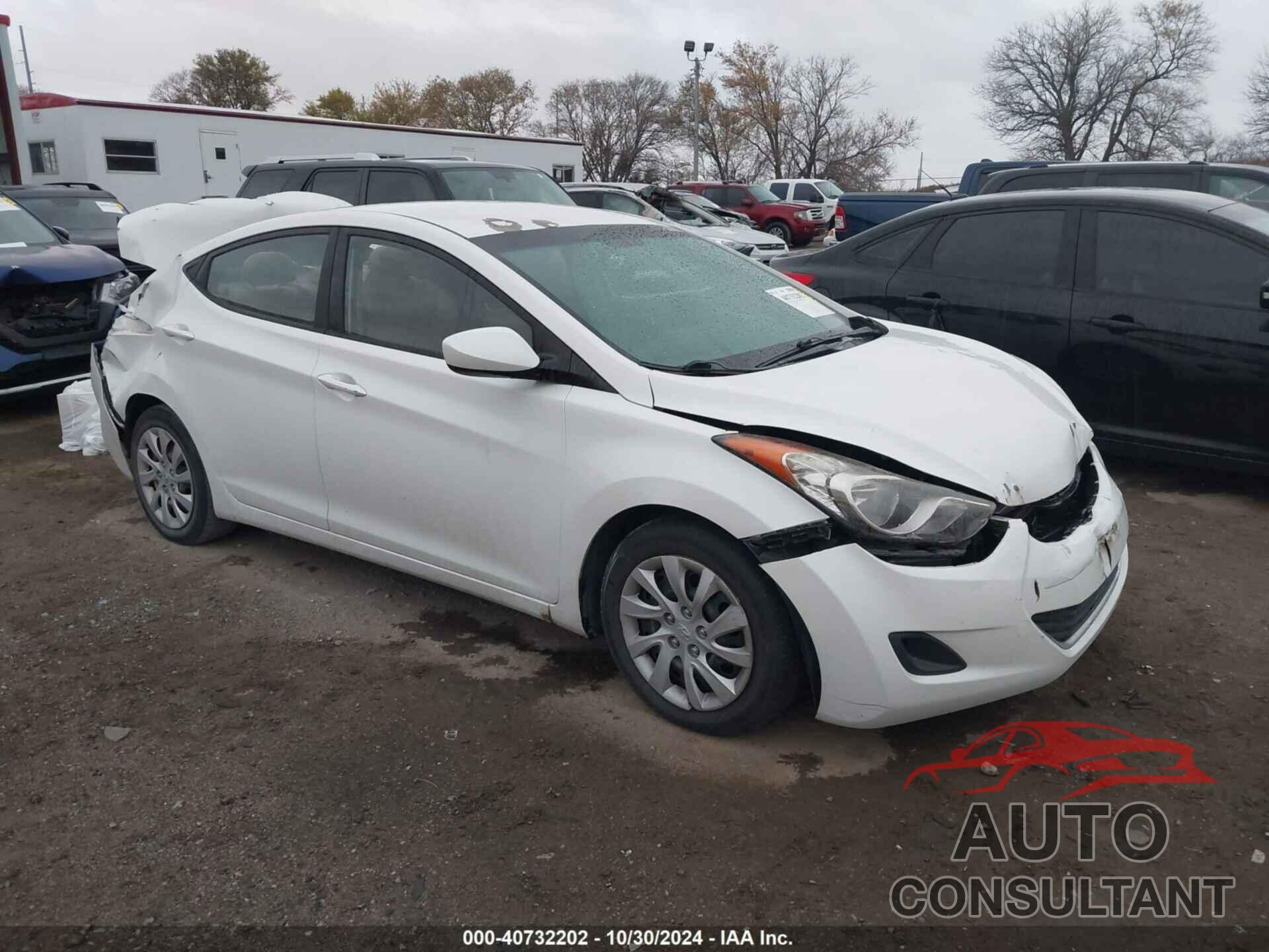 HYUNDAI ELANTRA 2012 - 5NPDH4AEXCH066896