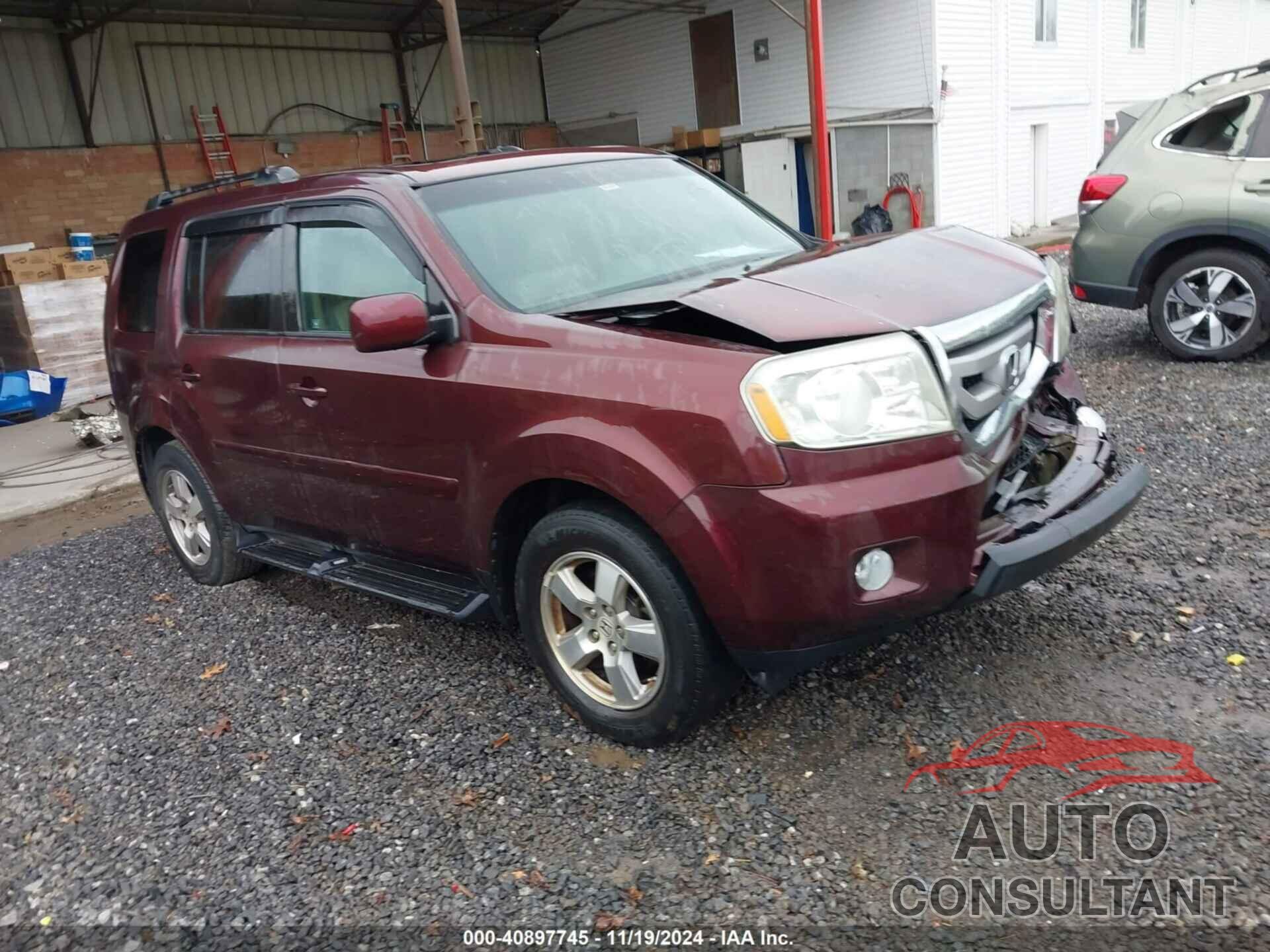 HONDA PILOT 2011 - 5FNYF4H7XBB091972