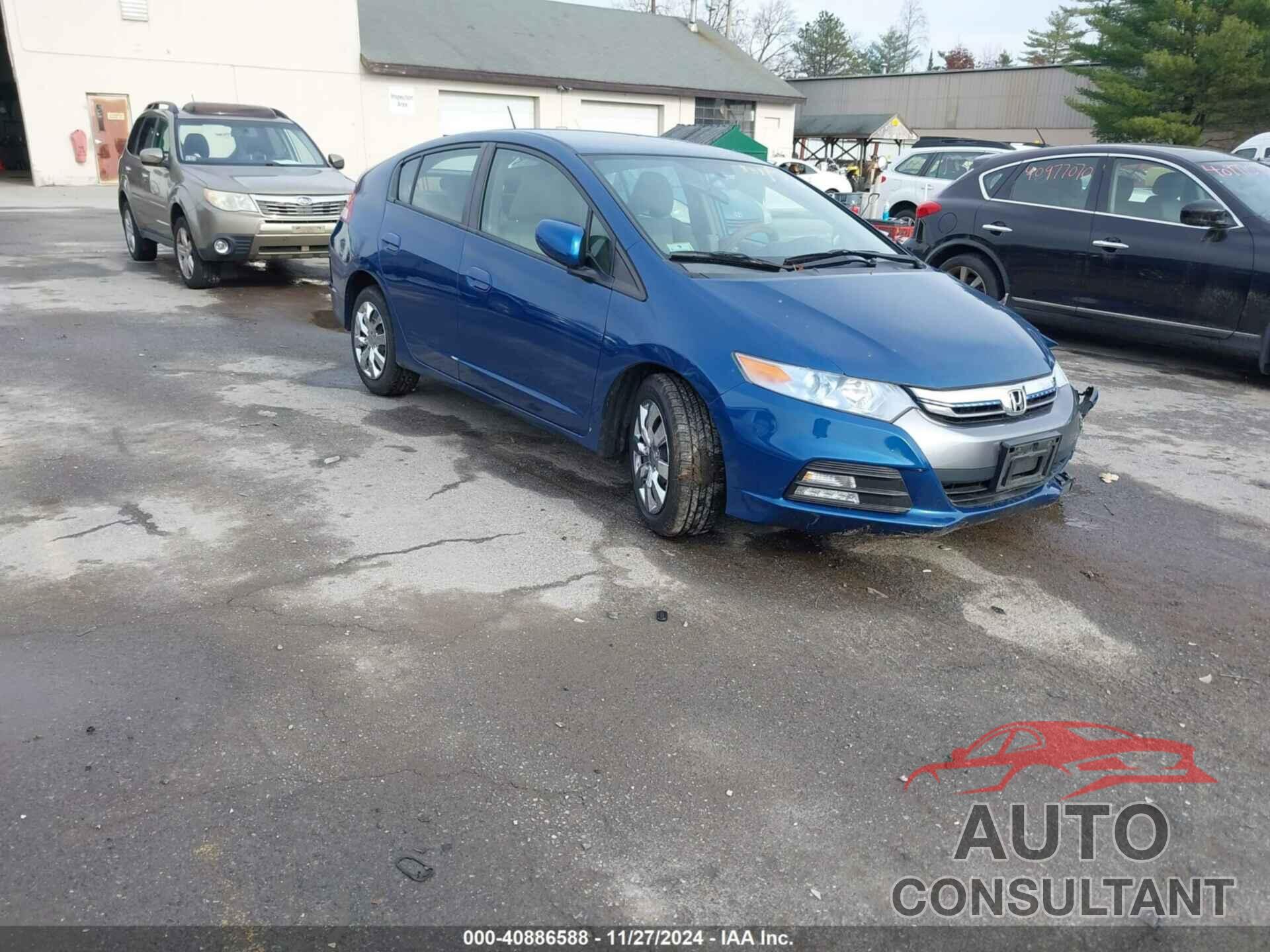 HONDA INSIGHT 2012 - JHMZE2H52CS005888