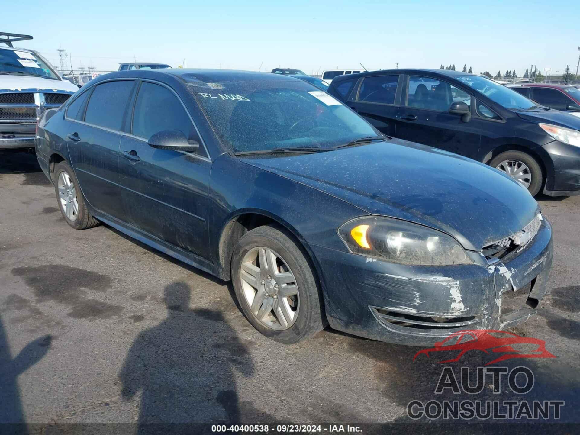 CHEVROLET IMPALA 2013 - 2G1WG5E34D1221464