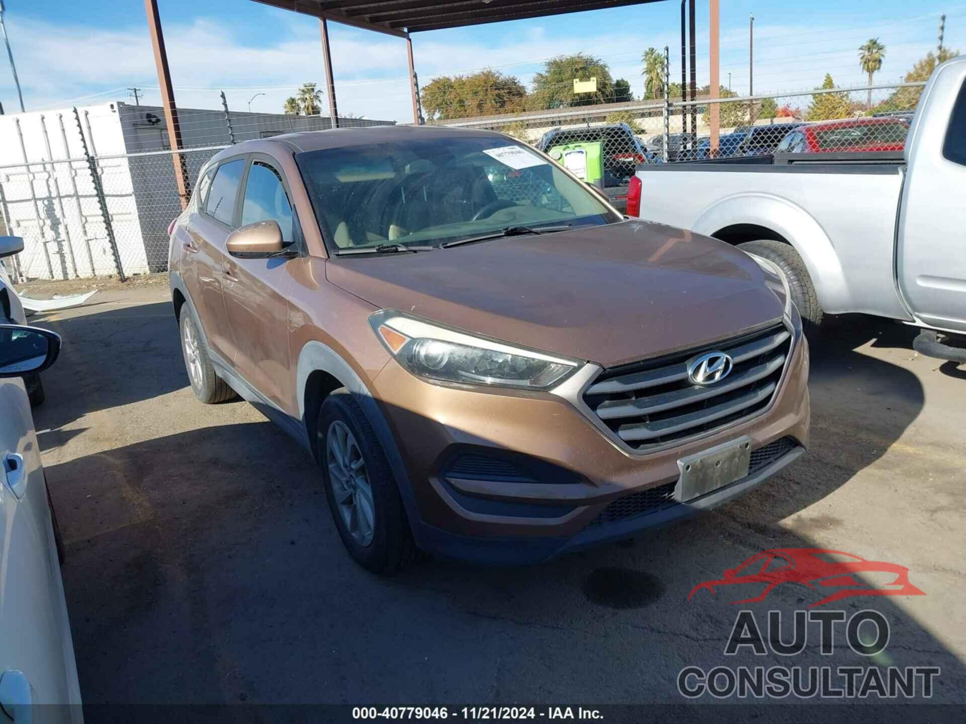 HYUNDAI TUCSON 2016 - KM8J23A43GU238294