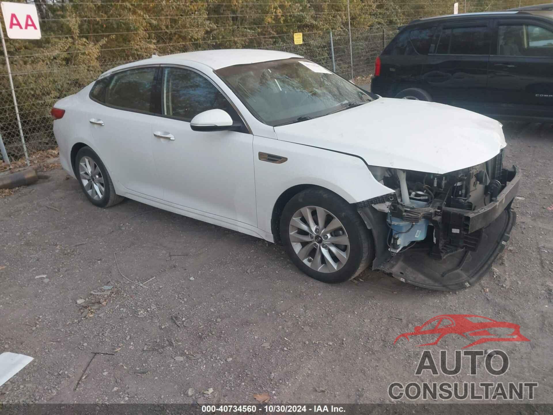 KIA OPTIMA 2017 - 5XXGU4L38HG165658