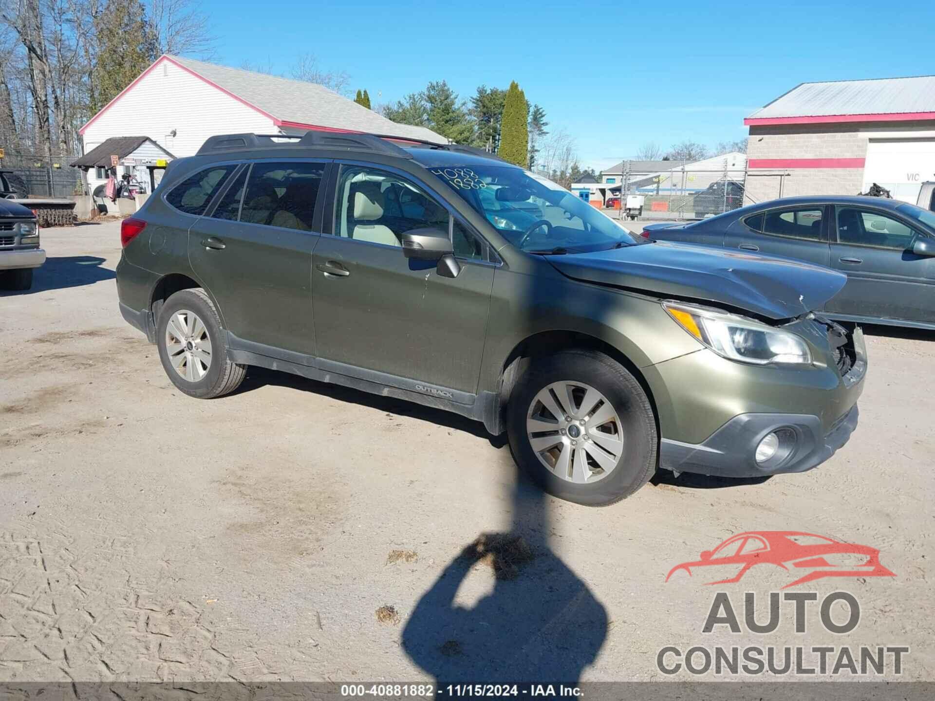 SUBARU OUTBACK 2015 - 4S4BSAFC6F3315057