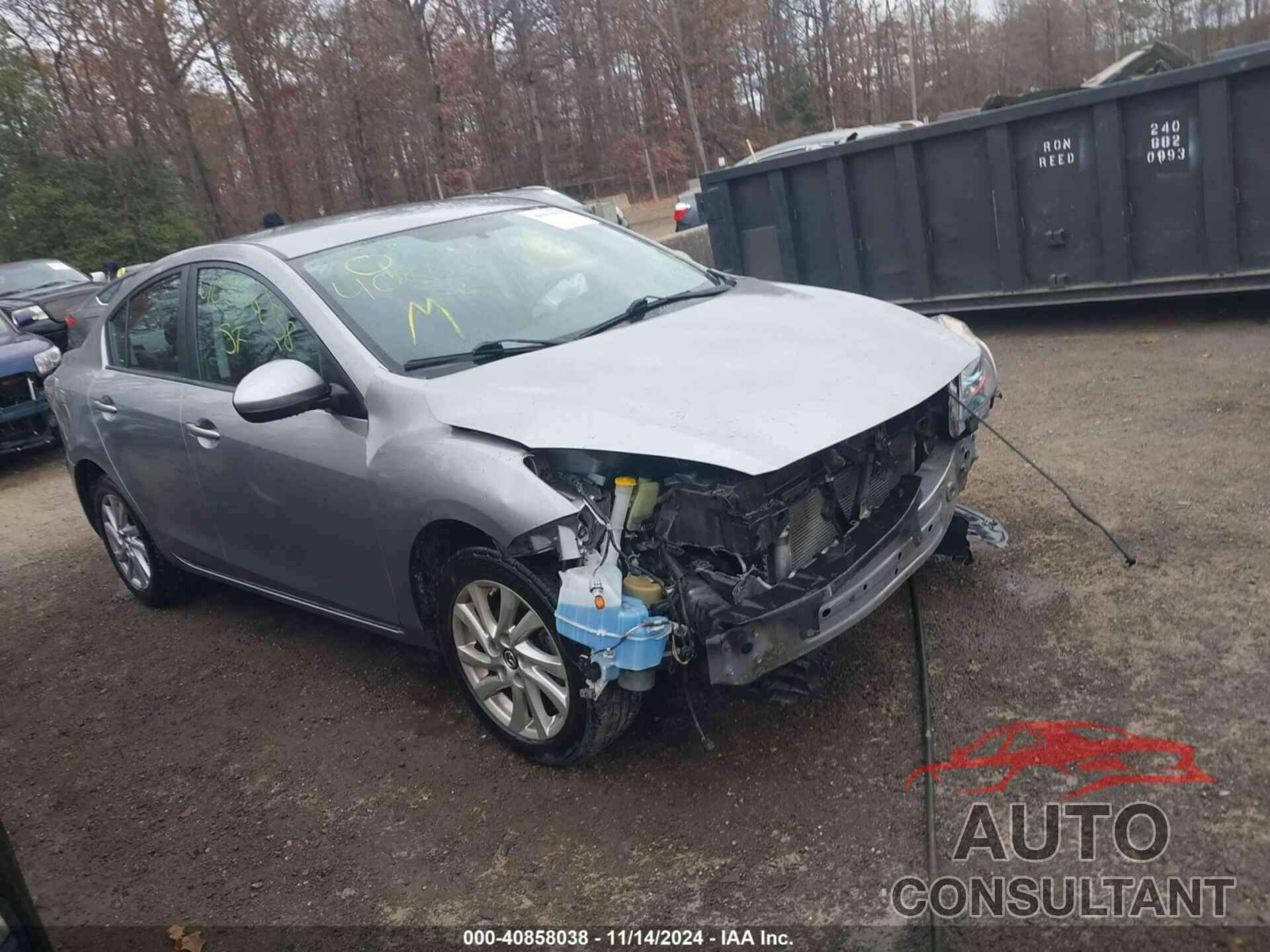 MAZDA MAZDA3 2013 - JM1BL1VP3D1785898