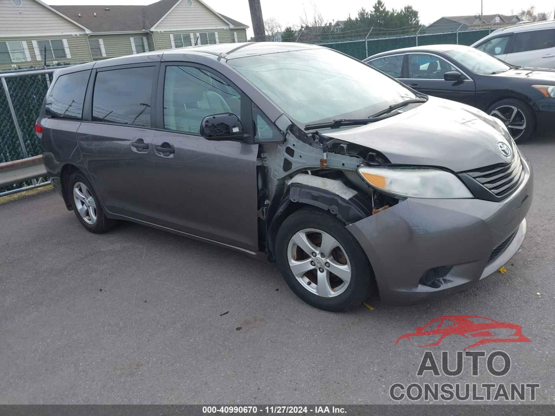 TOYOTA SIENNA 2011 - 5TDKA3DC9BS002437