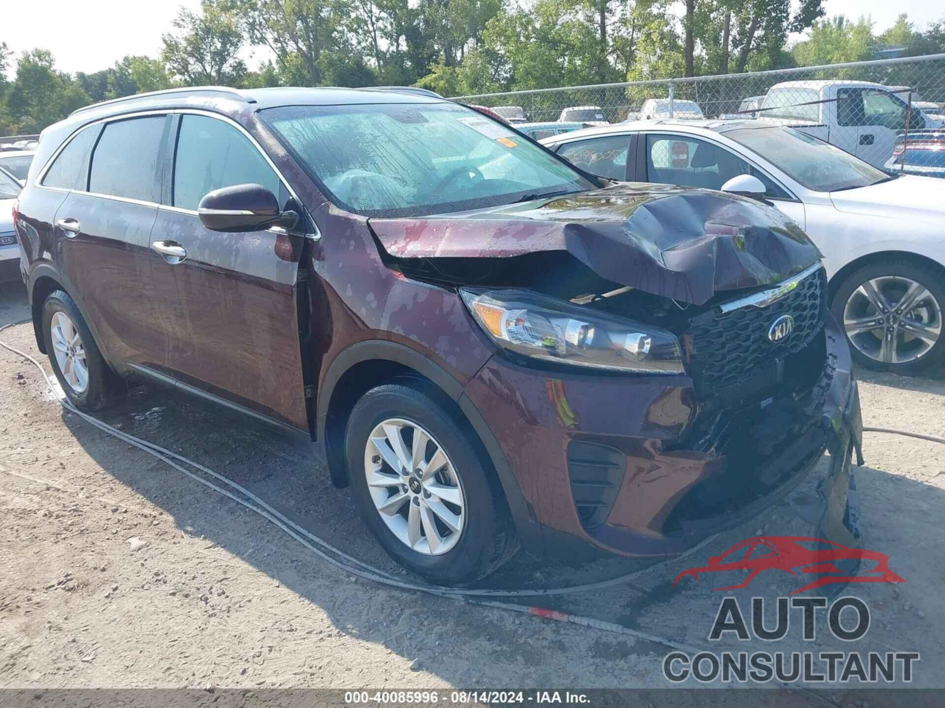 KIA SORENTO 2019 - 5XYPG4A30KG568563