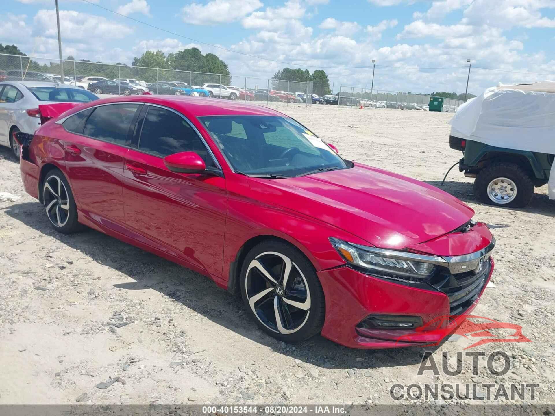 HONDA ACCORD 2019 - 1HGCV1F34KA118217