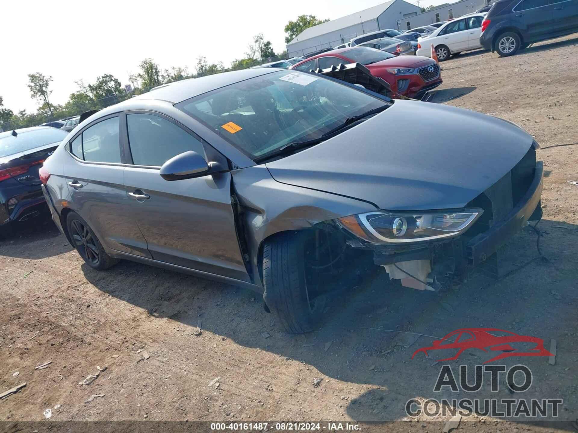 HYUNDAI ELANTRA 2017 - KMHD84LF6HU228151