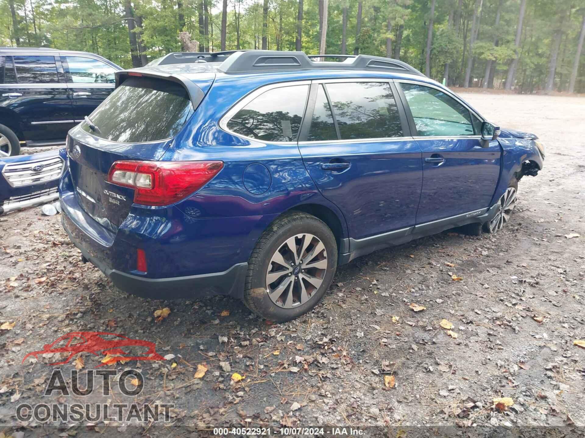 SUBARU OUTBACK 2015 - 4S4BSENC1F3329599