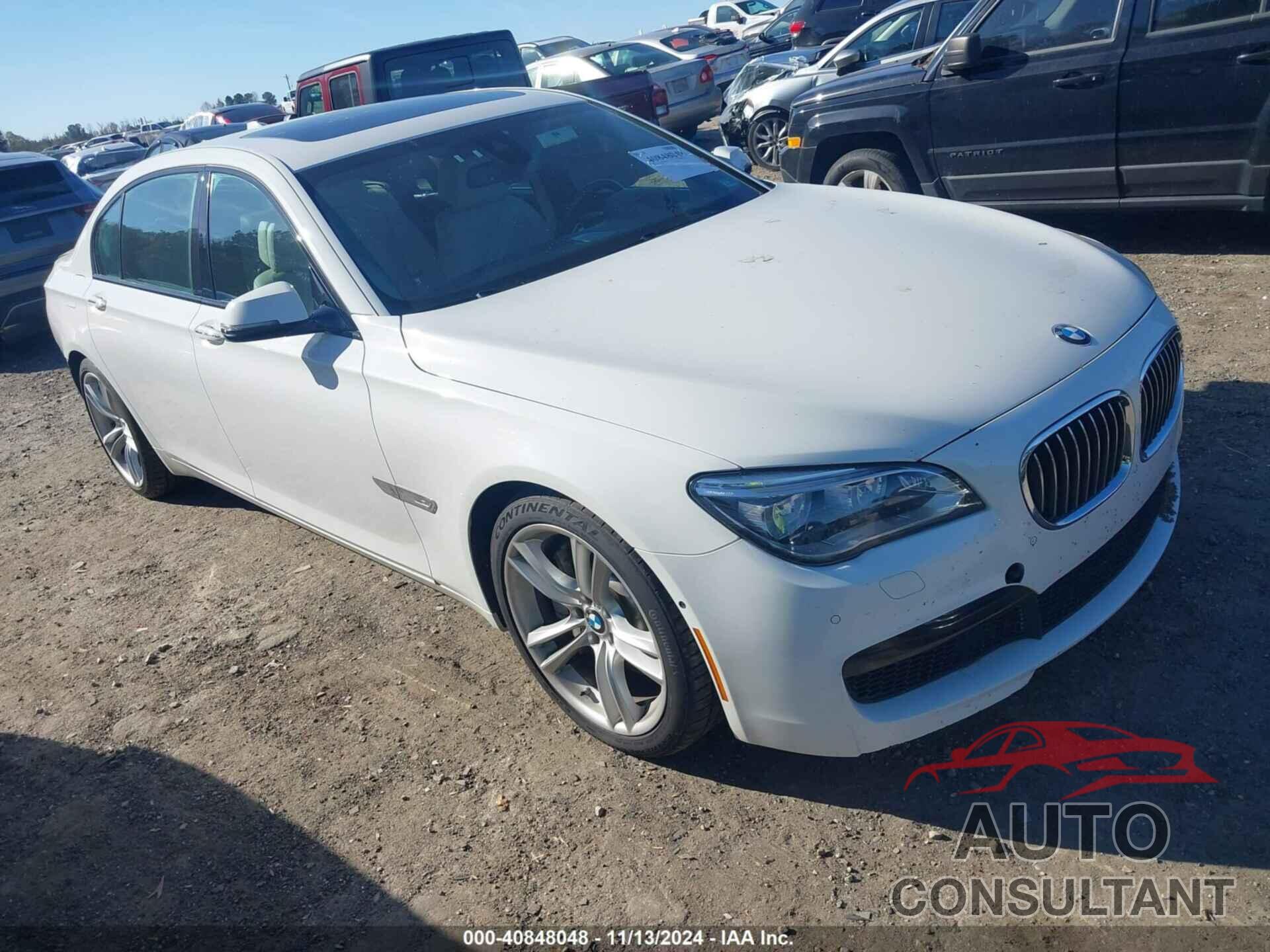 BMW 750LI 2013 - WBAYE8C59DD132843