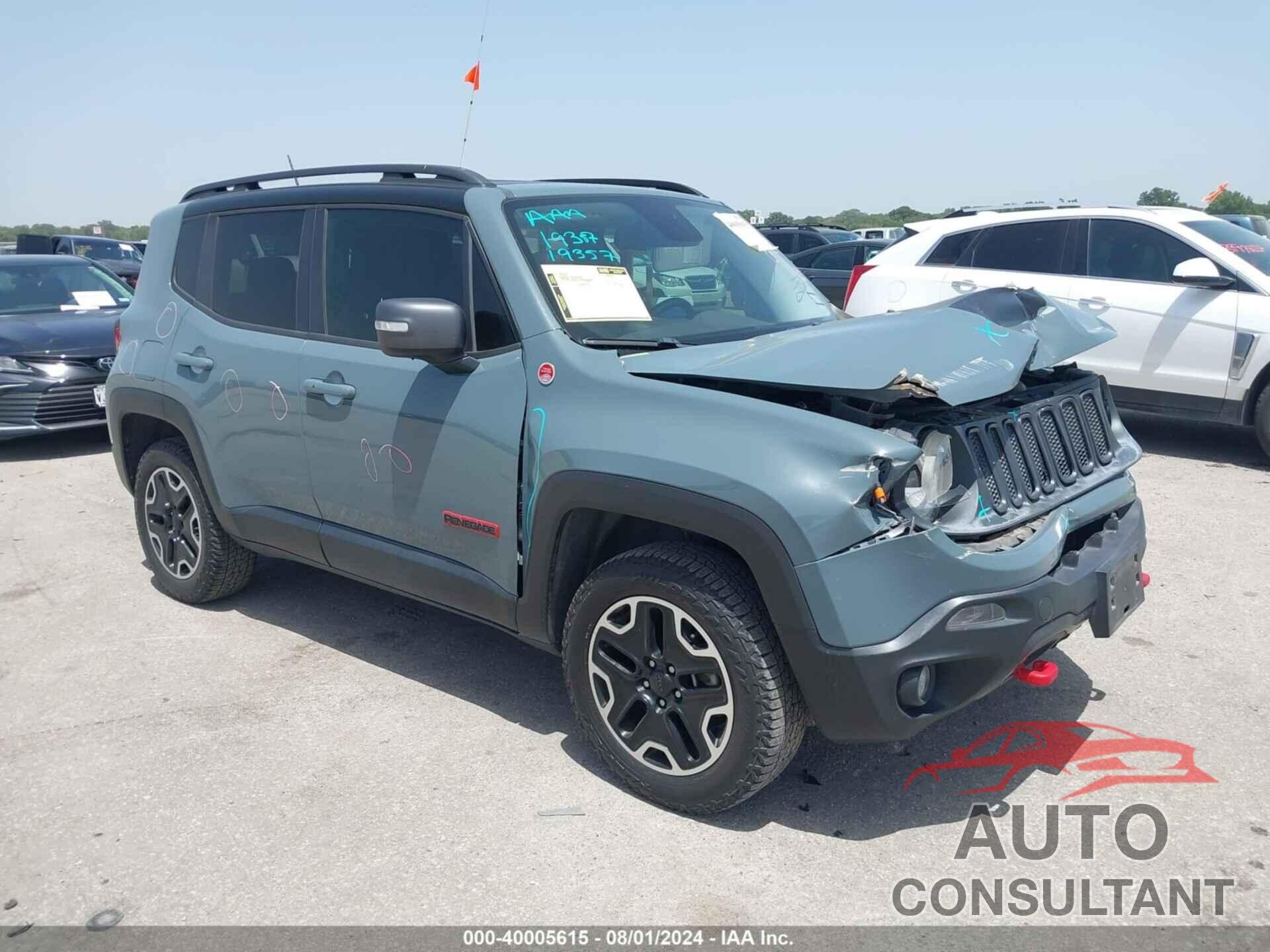 JEEP RENEGADE 2016 - ZACCJBCT6GPE18658