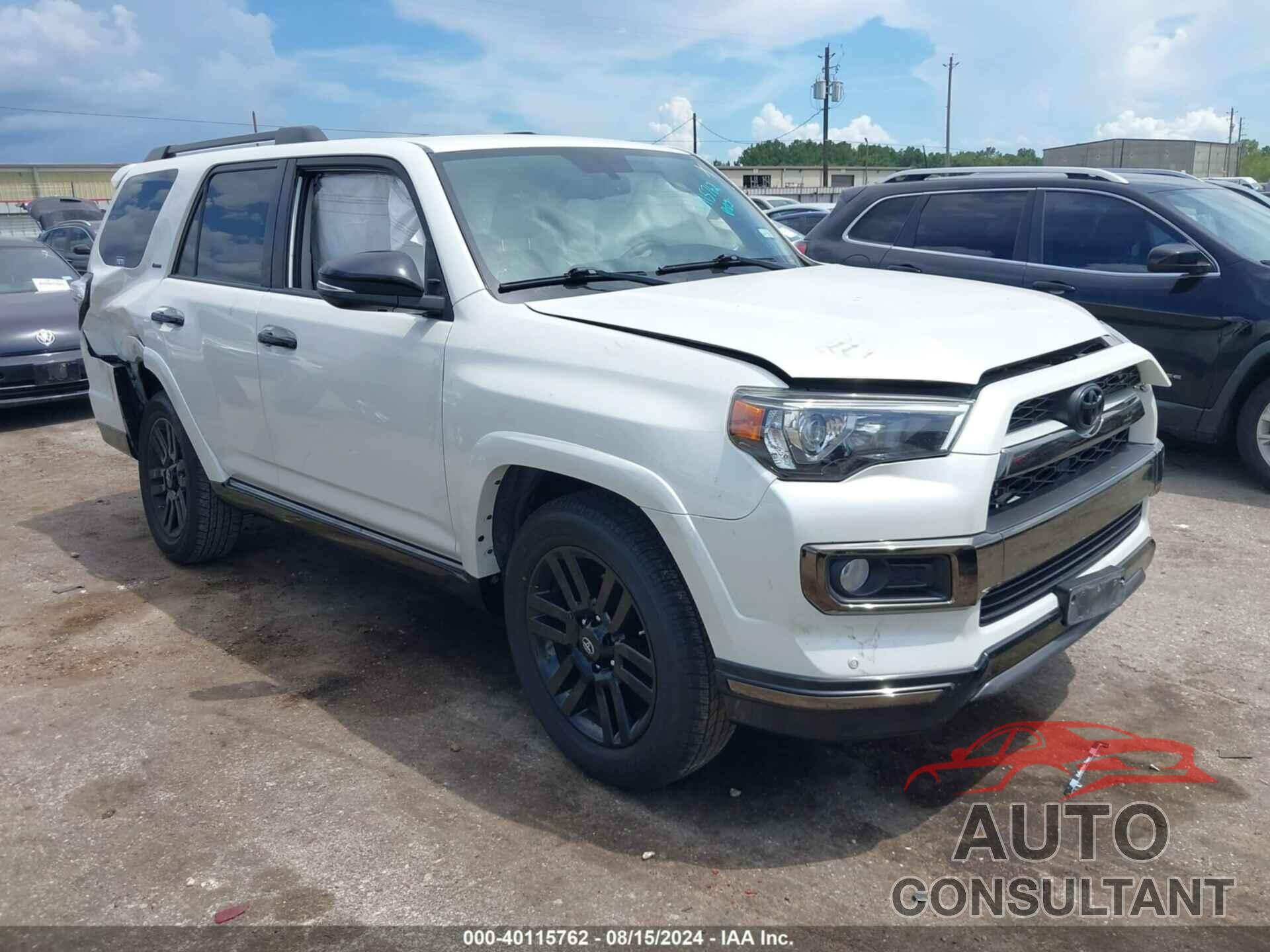 TOYOTA 4RUNNER 2019 - JTEBU5JR5K5698775