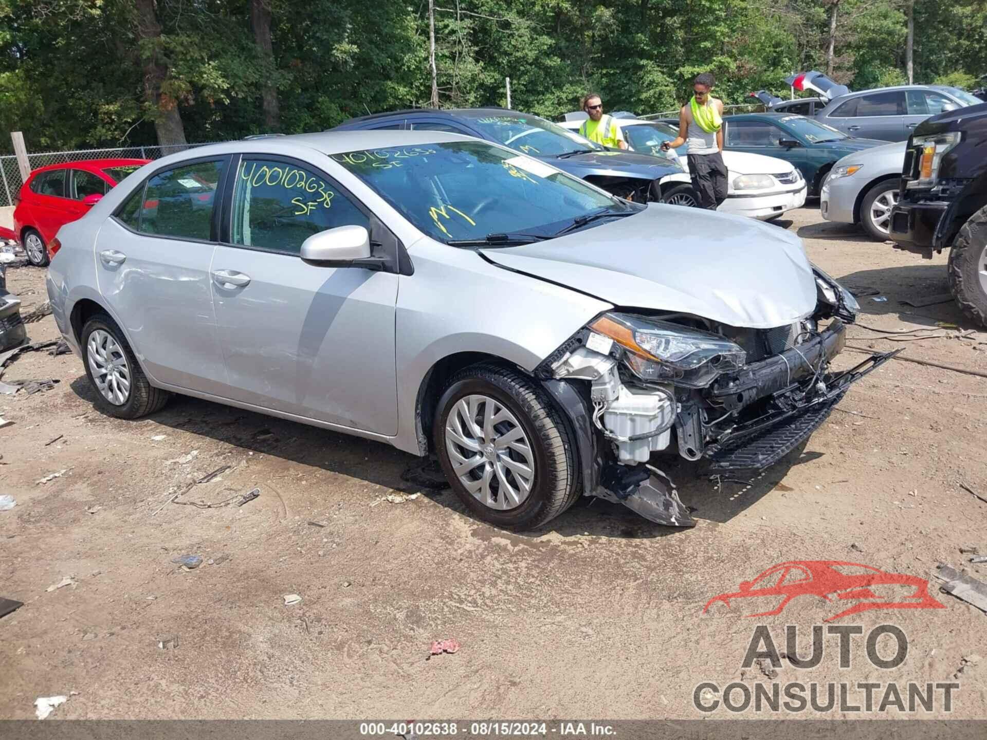 TOYOTA COROLLA 2017 - 2T1BURHE6HC935977