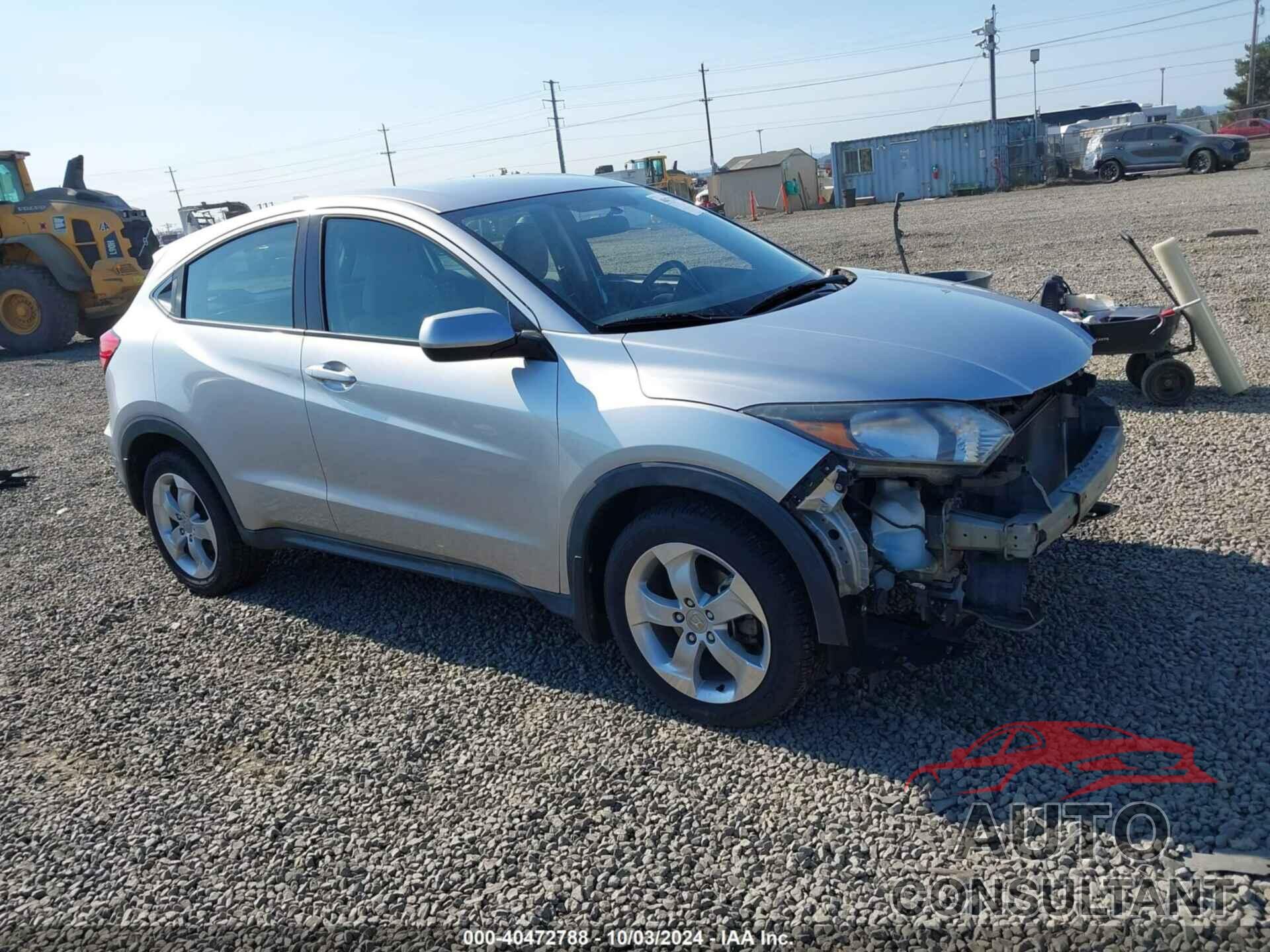 HONDA HR-V 2016 - 3CZRU6H32GM724075