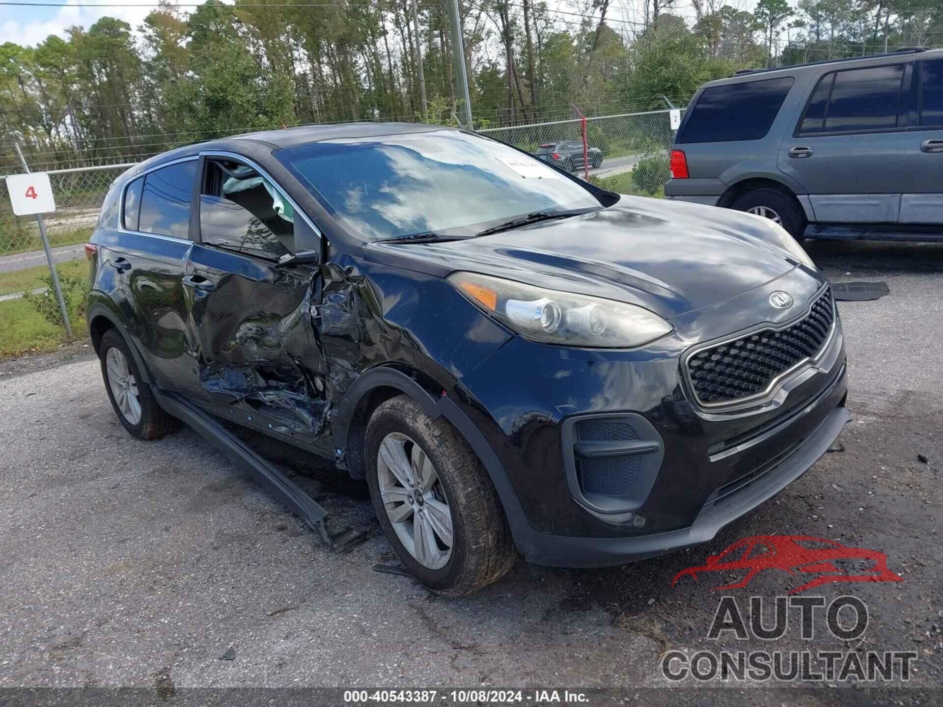 KIA SPORTAGE 2017 - KNDPM3AC7H7038549