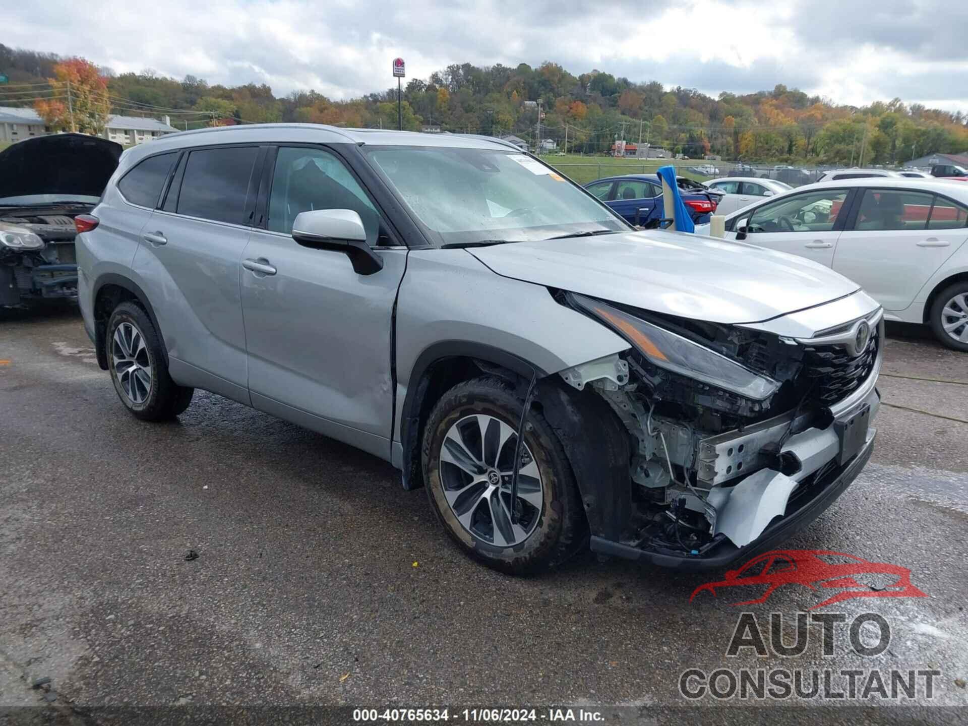 TOYOTA HIGHLANDER 2021 - 5TDHZRBH2MS535768